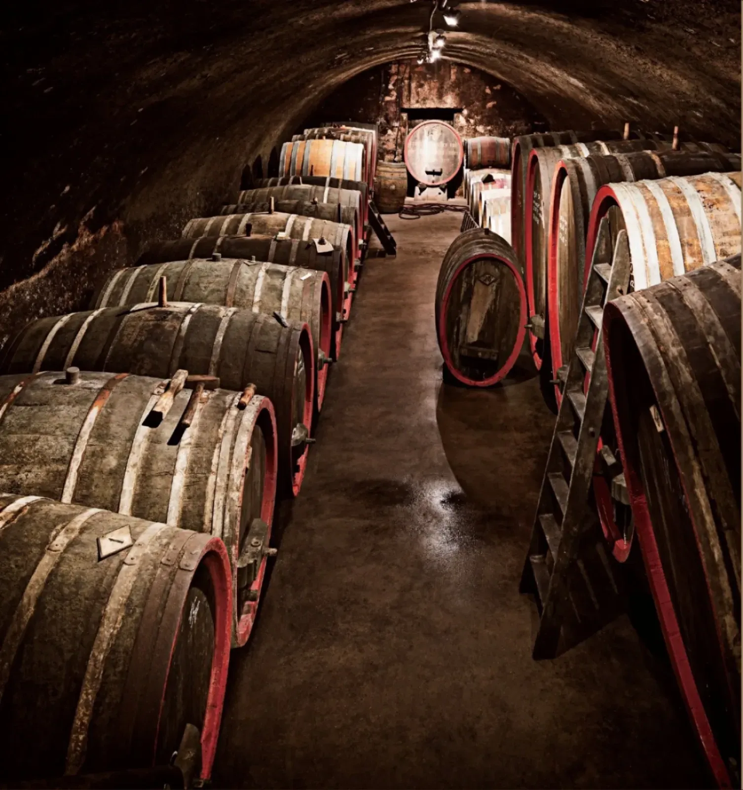 Traditional wine storage