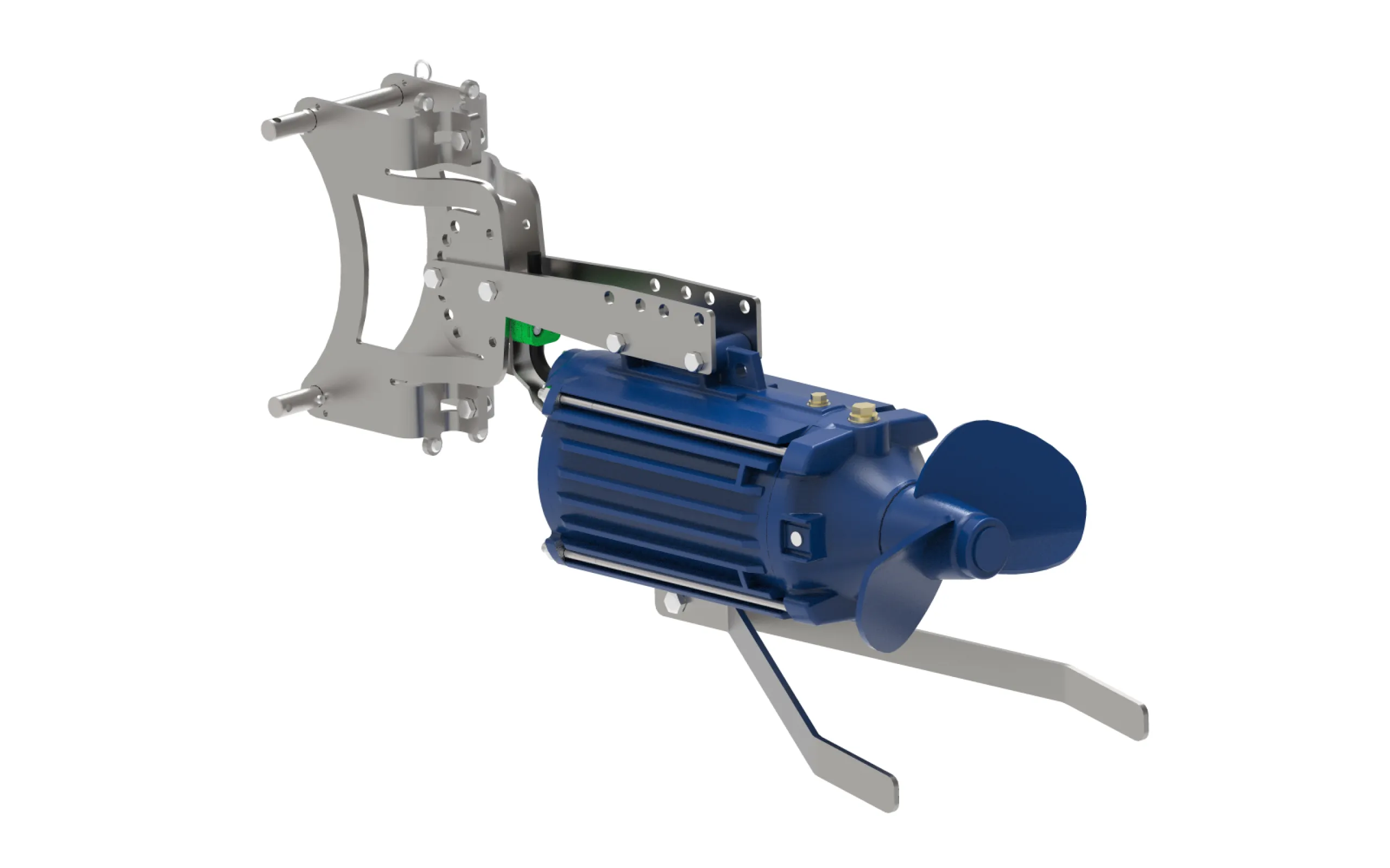 Submersible Mixer GTW 54G mit Schlitten