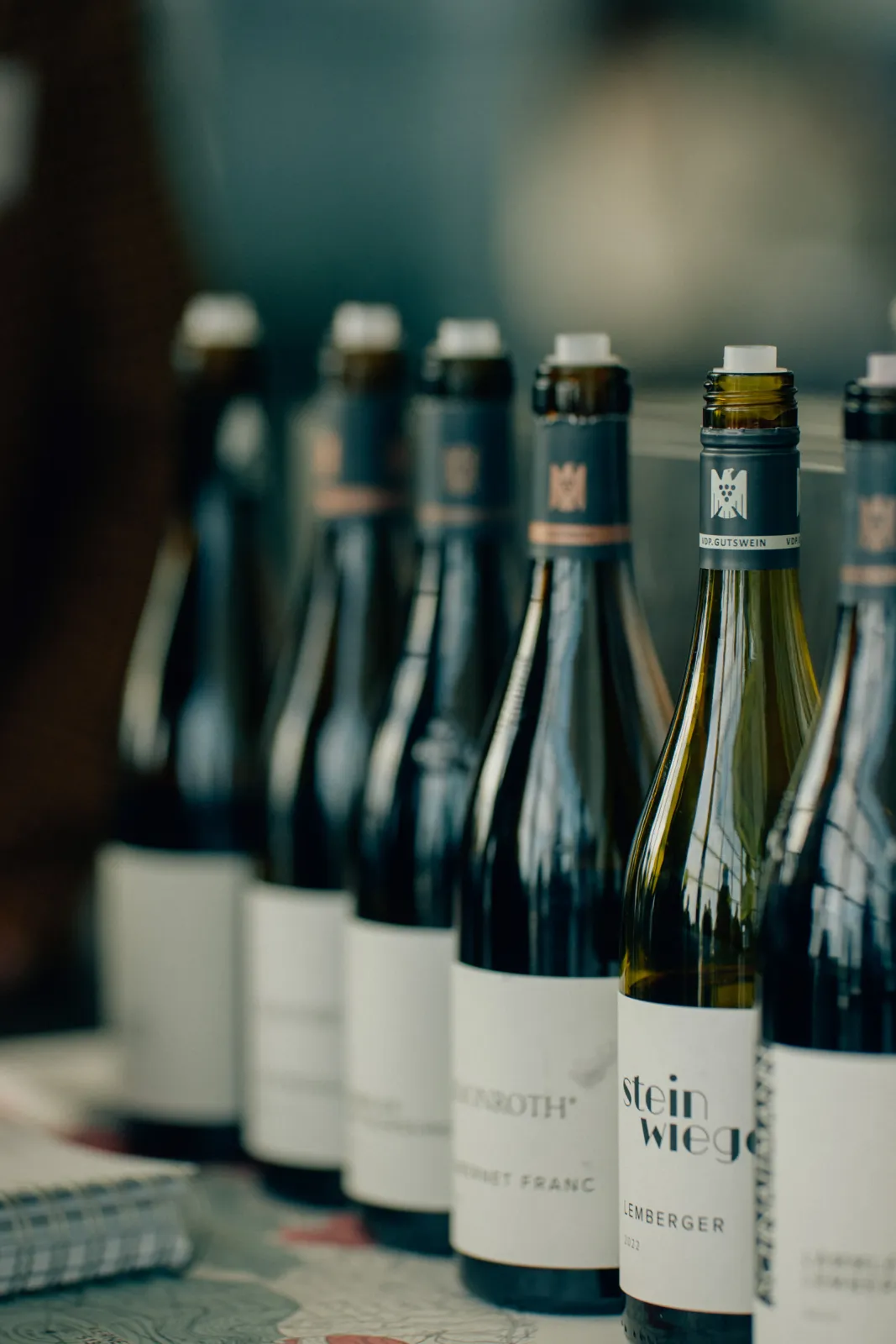 bottles of wine