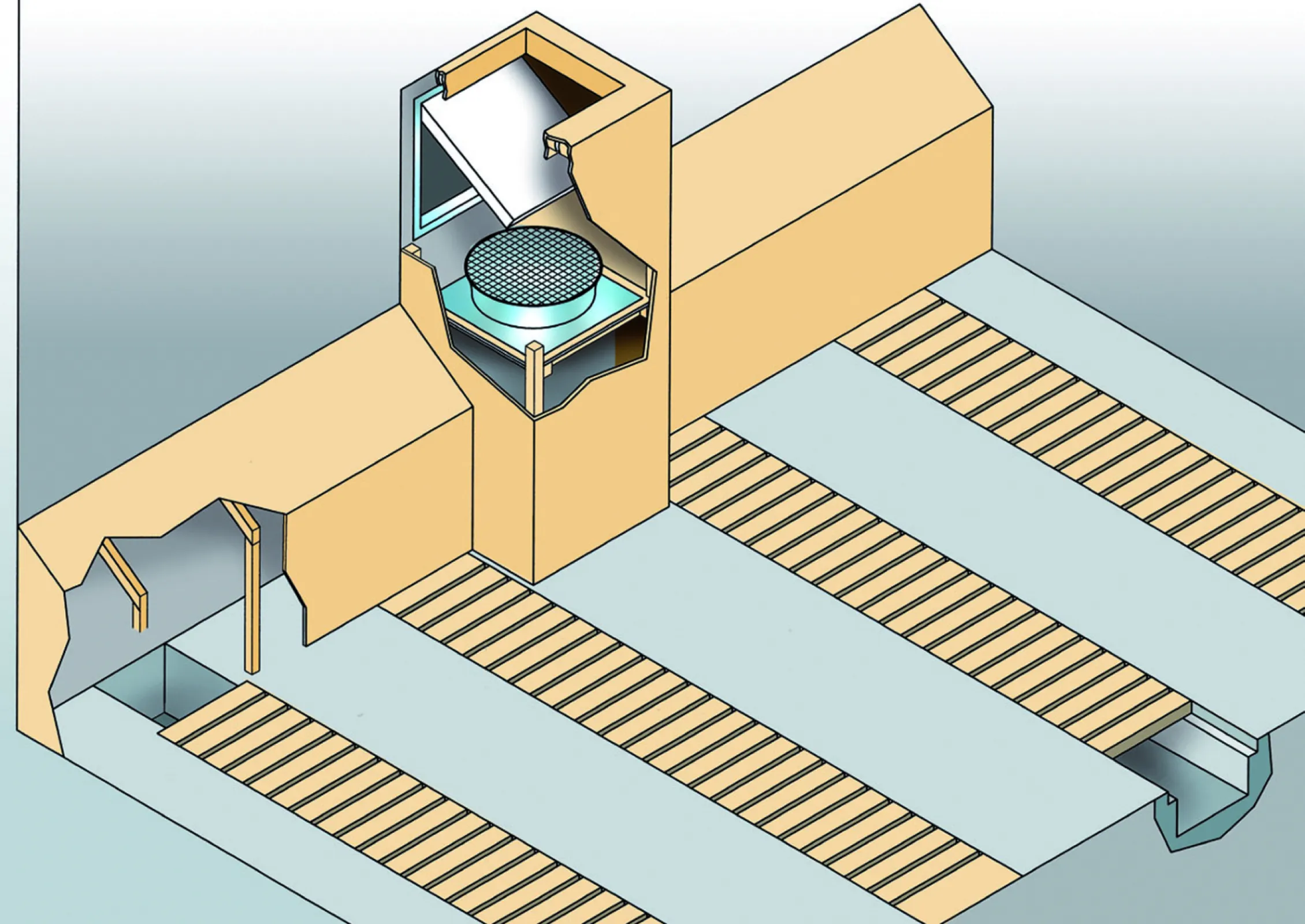 Underfloor ventilation