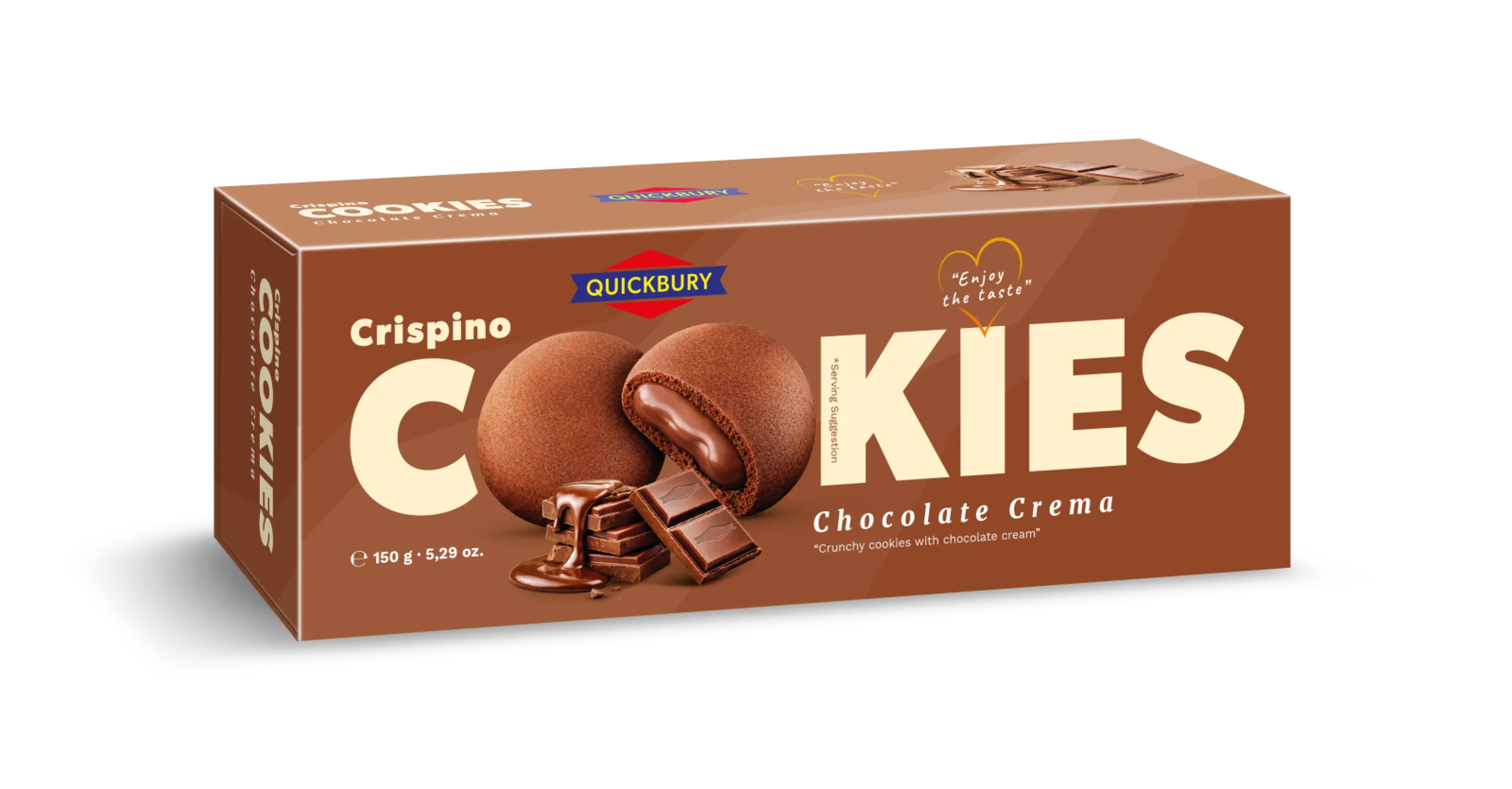 Crispino Cookies Chocolate Crema