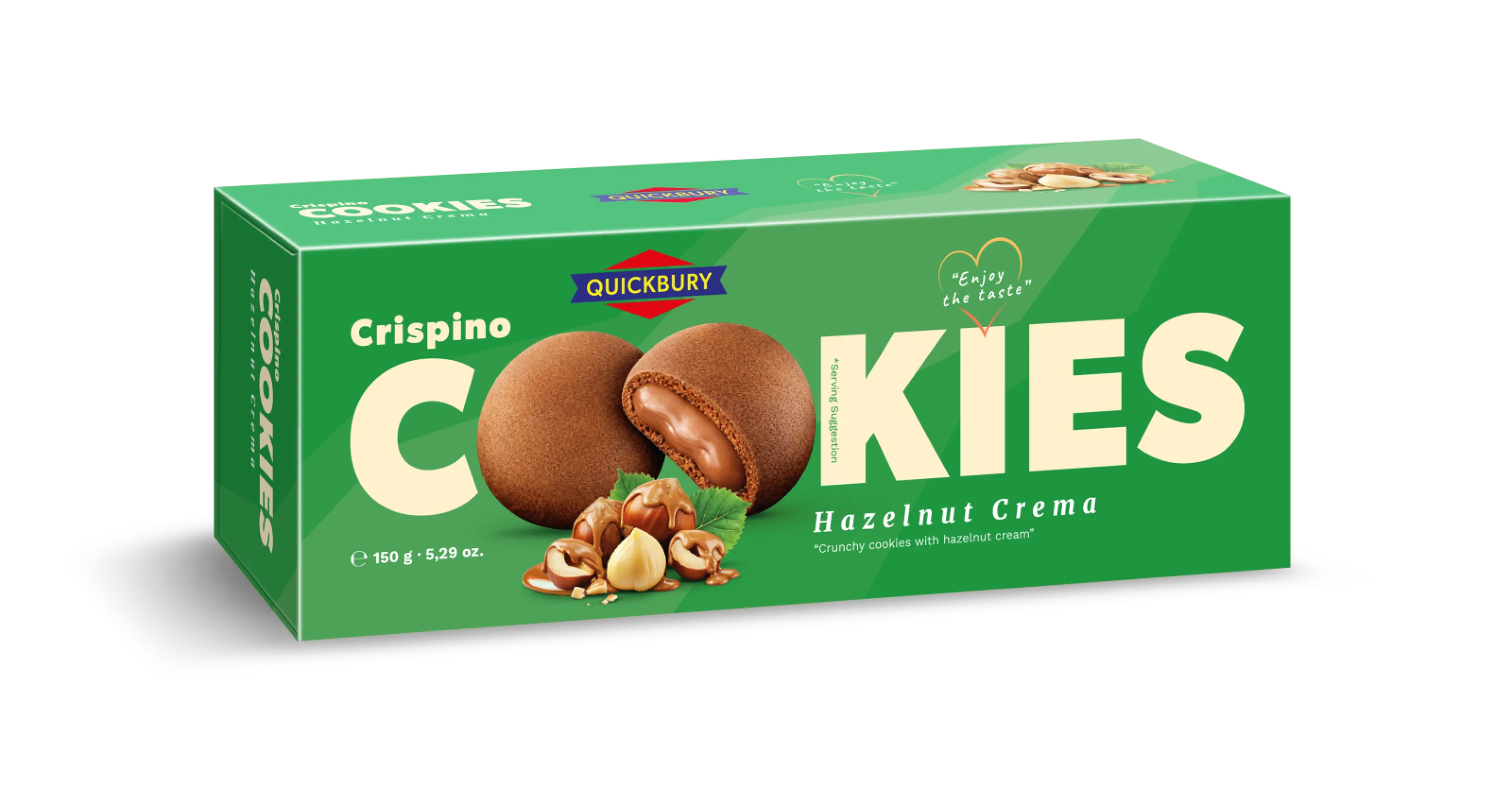 Crispino Cookies Hazelnut Crema