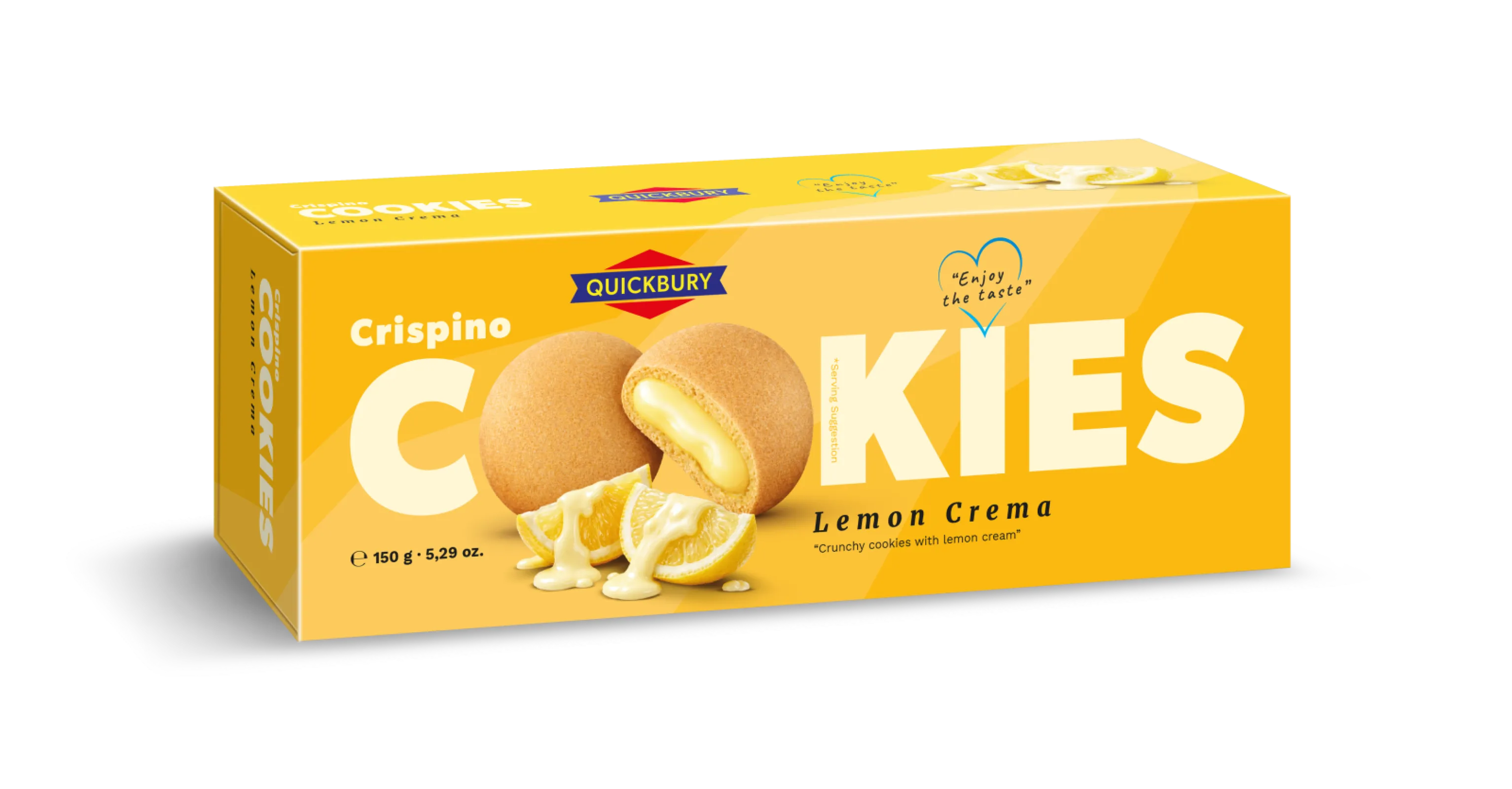 Crispino Cookies Lemon Crema