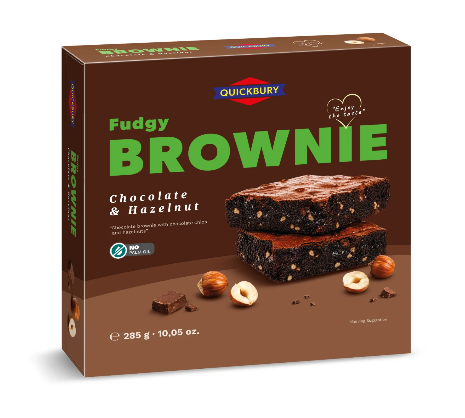 Fudgy Brownie Chocolate & Hazelnut