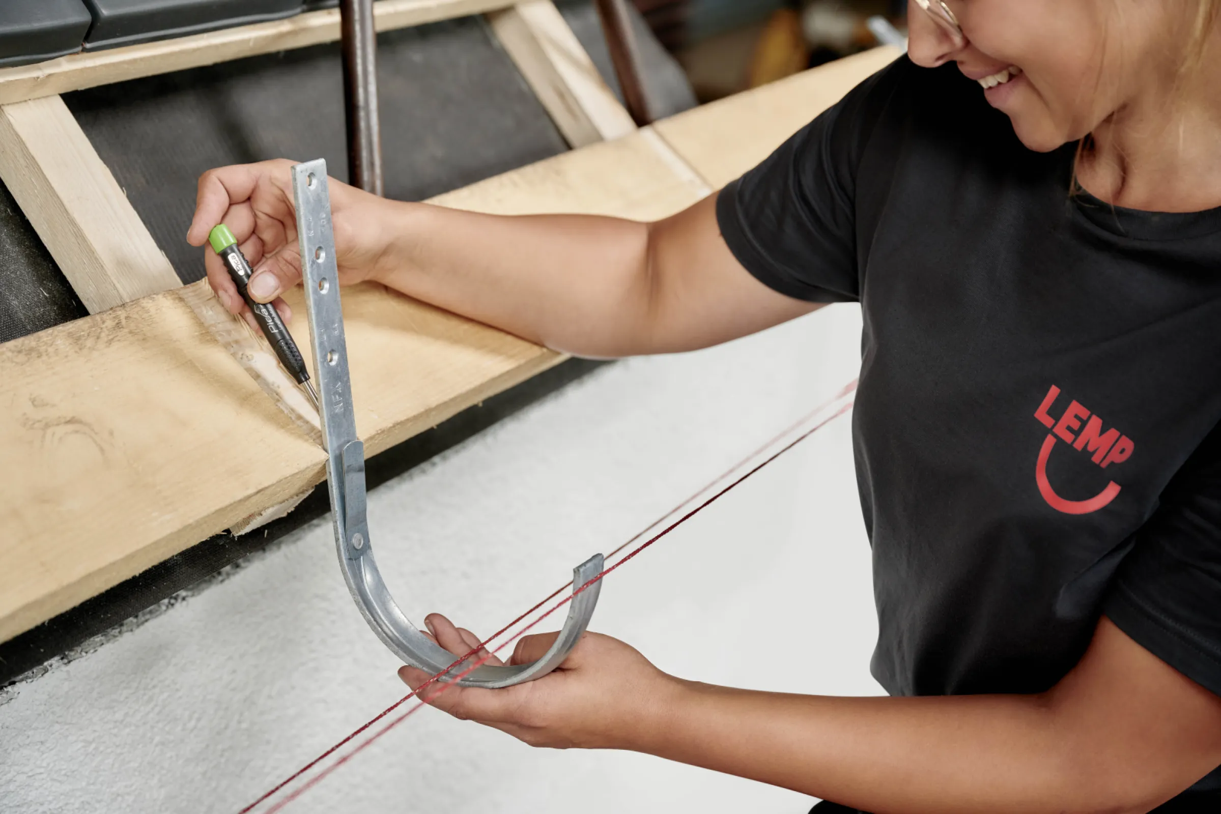 Installation of Gutter Brackets