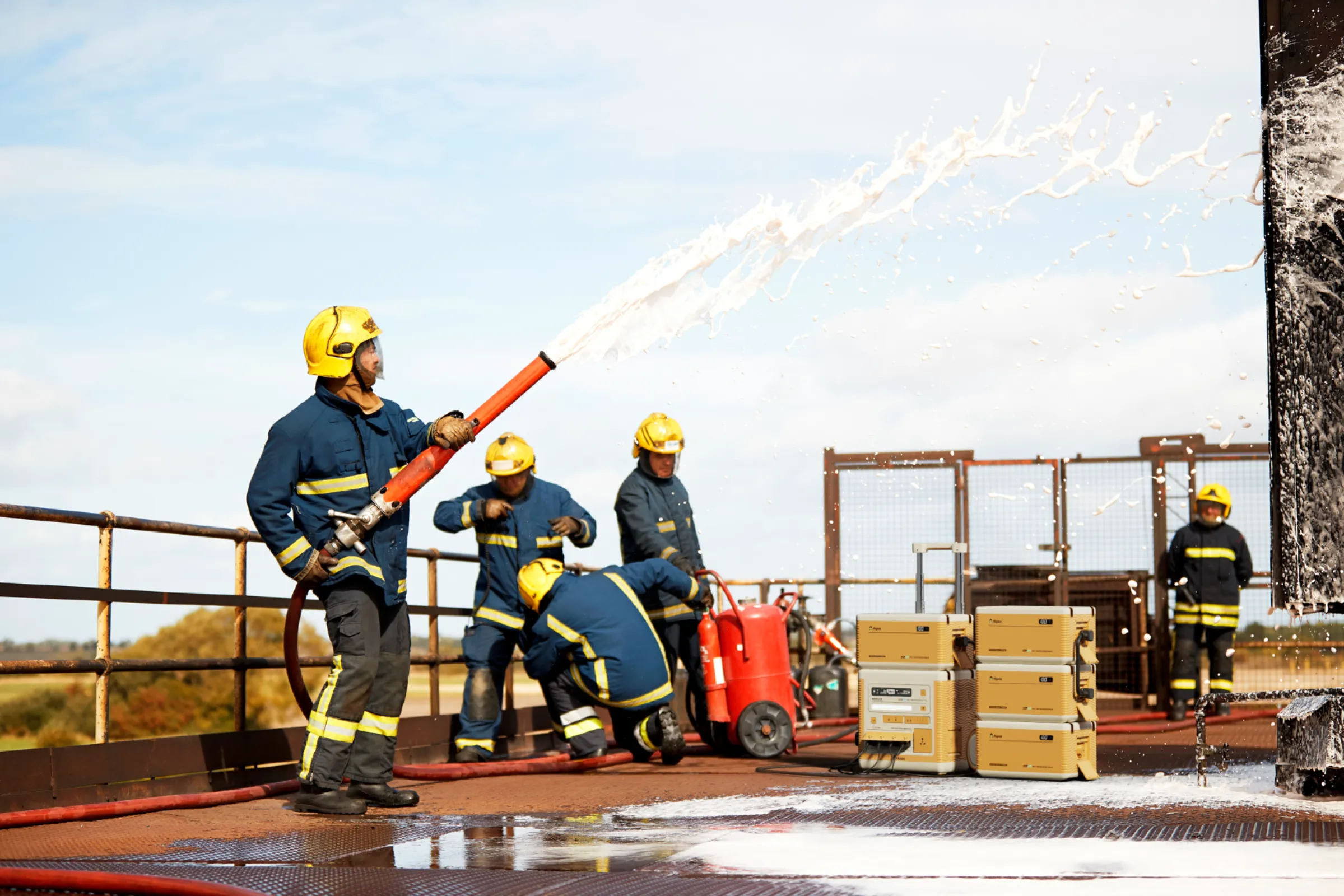 Ark PRO Power Station For Fire Fighting
