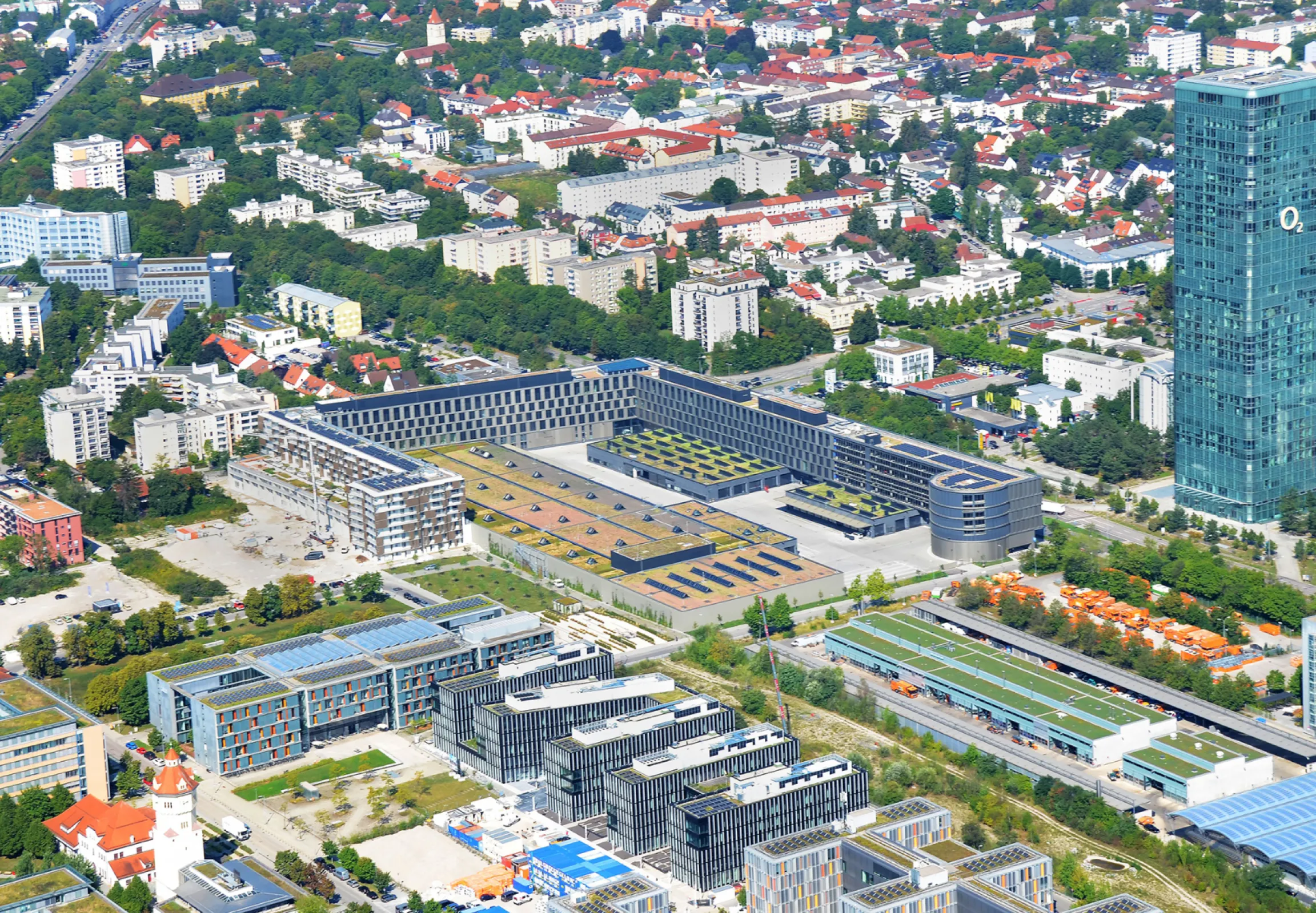 Aerial view of Hybrid.M. © wetttbewerbe aktuell