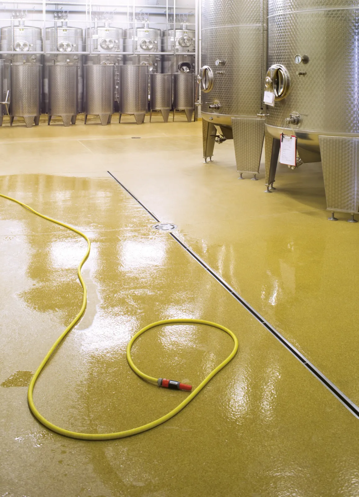 Cleaning and desinfection is carried out quickly and easily.