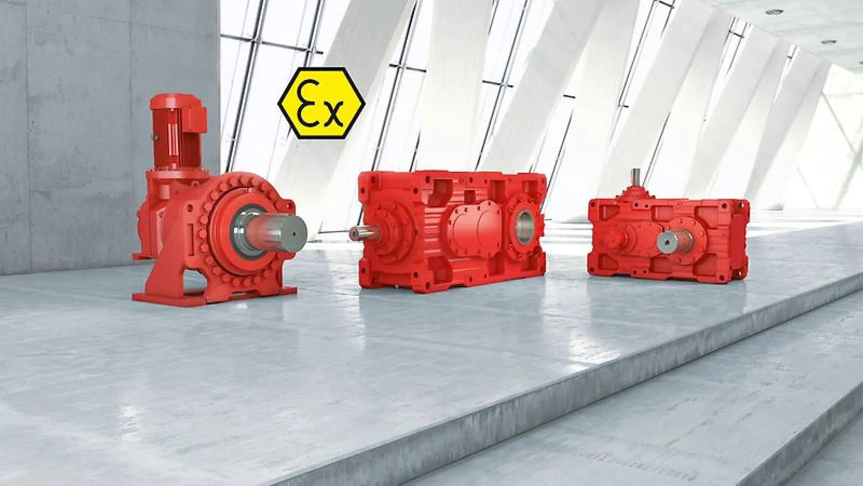 Industrial gear units and complete drive systems