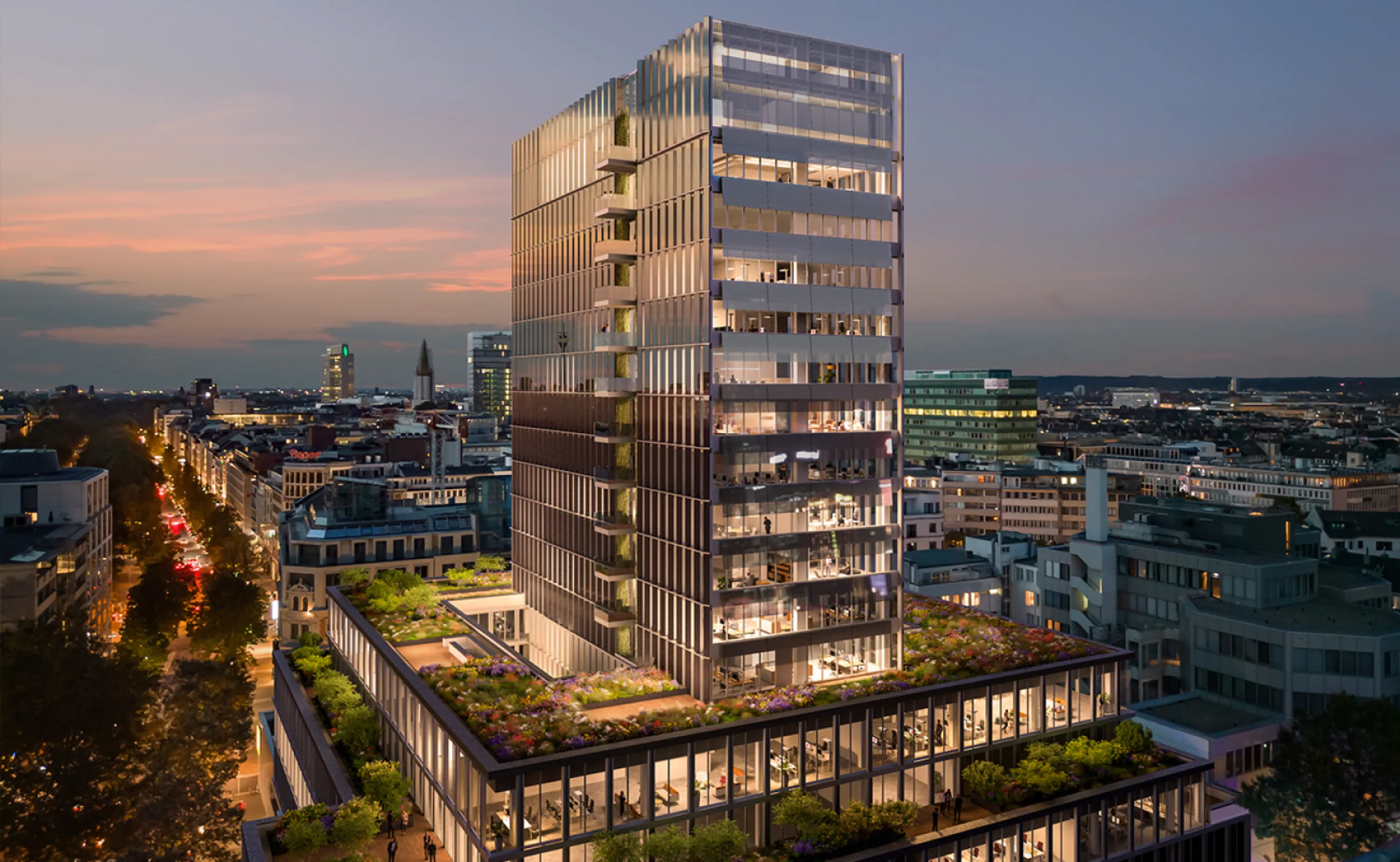 KöTower, Düsseldorf