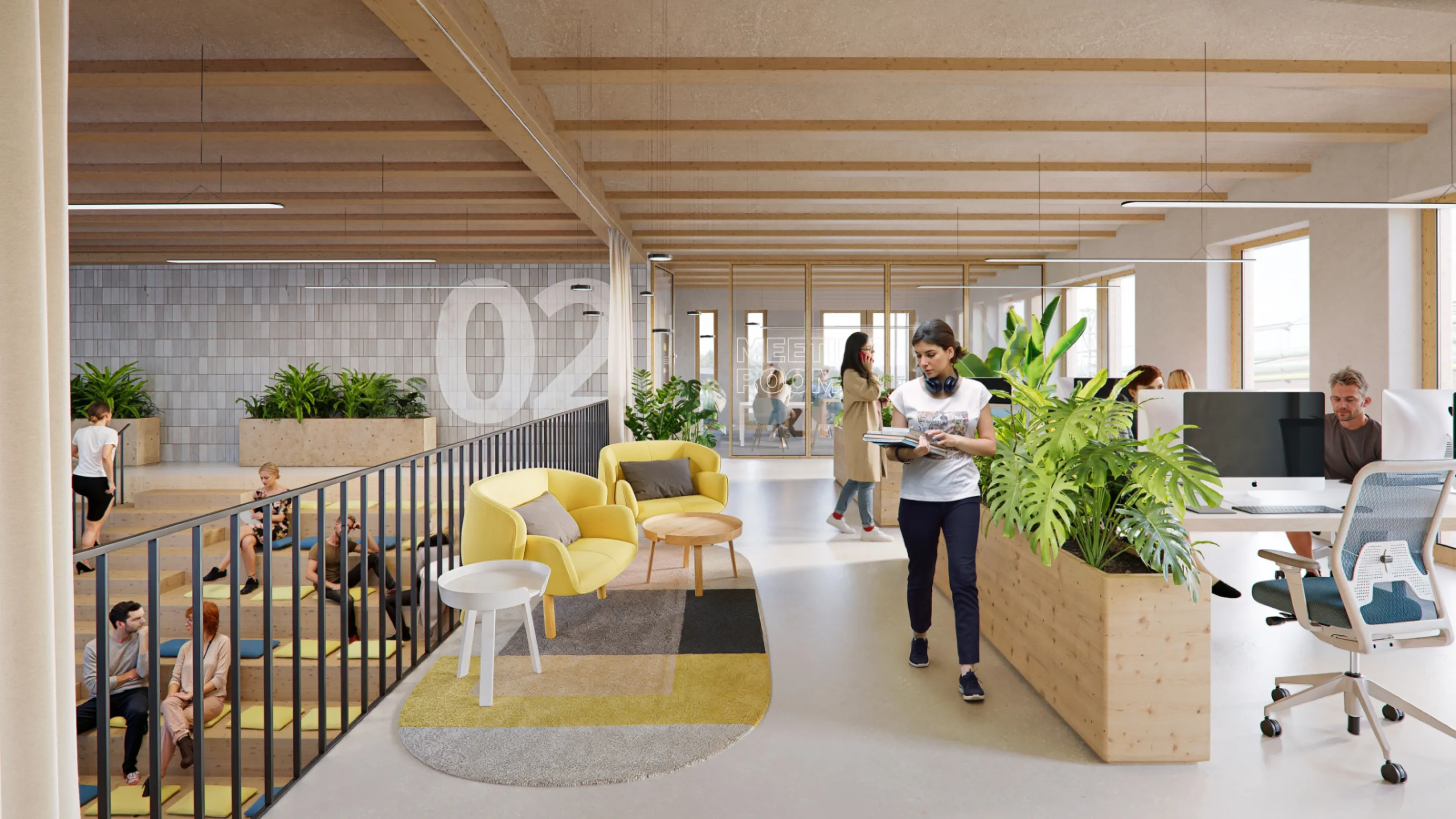 Böhler Circular House | Düsseldorf GER | Office, Interior