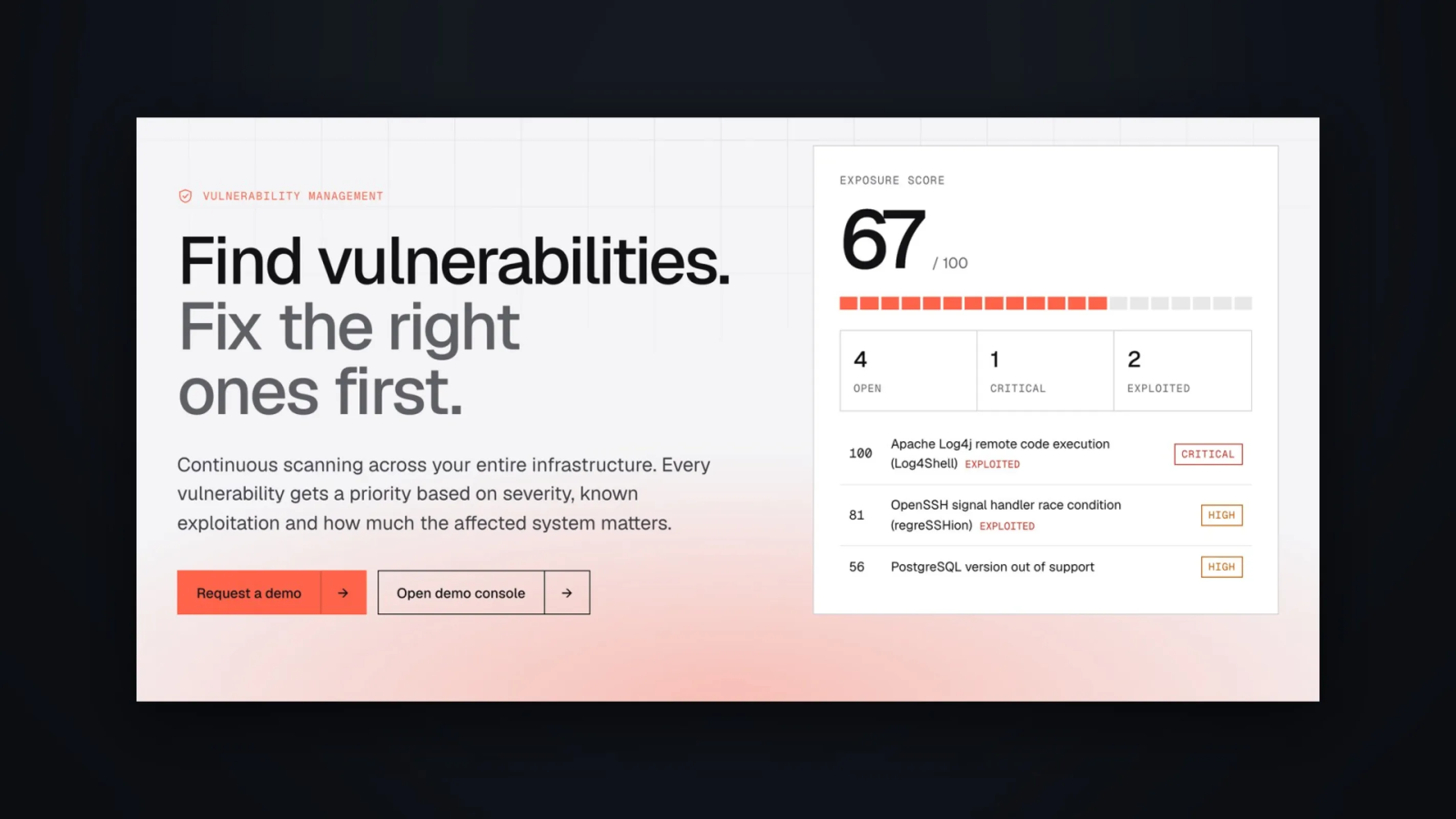 Vulnerability Management: Fix the Right Ones First