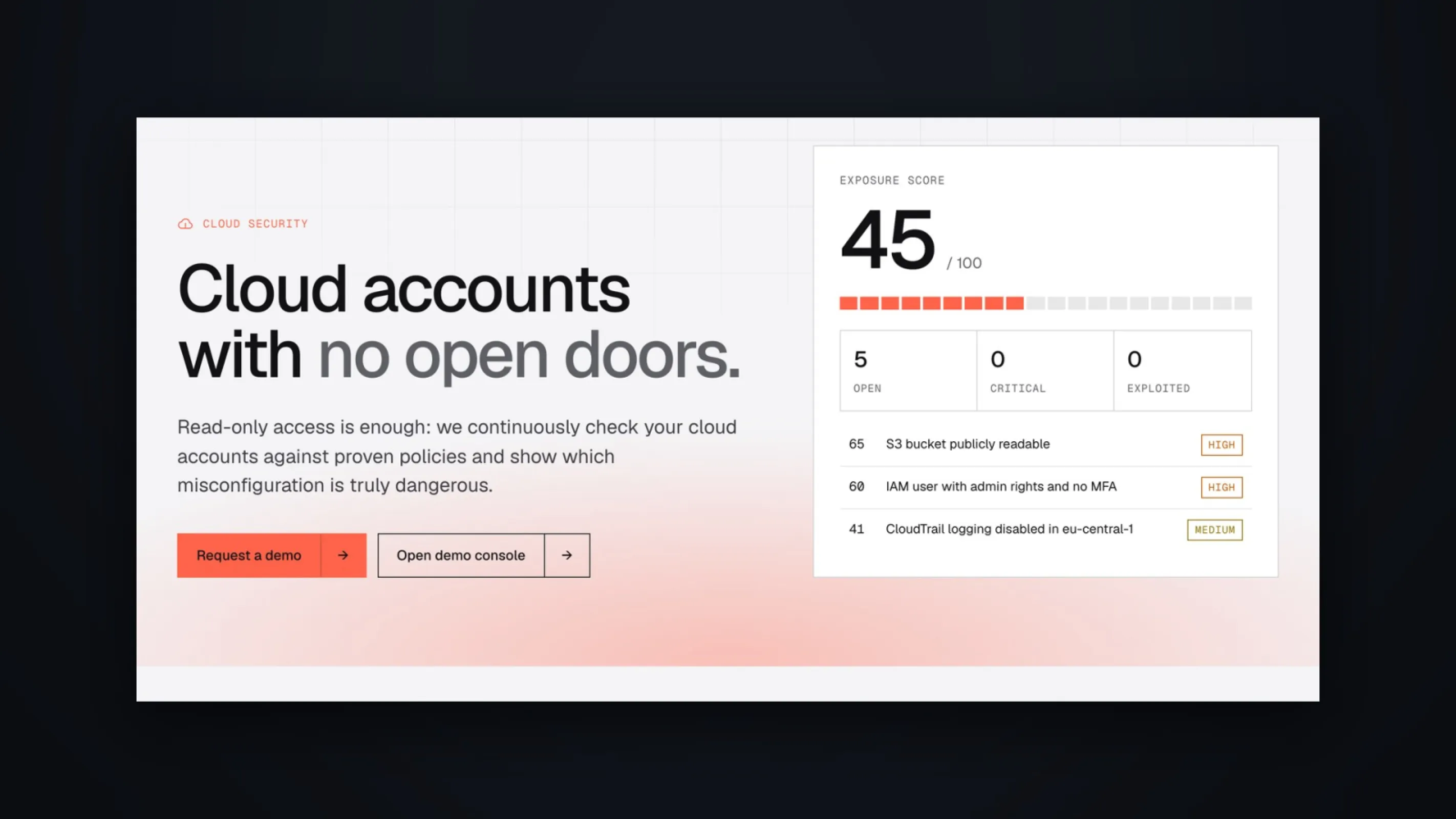 Cloud Security: No Open Doors