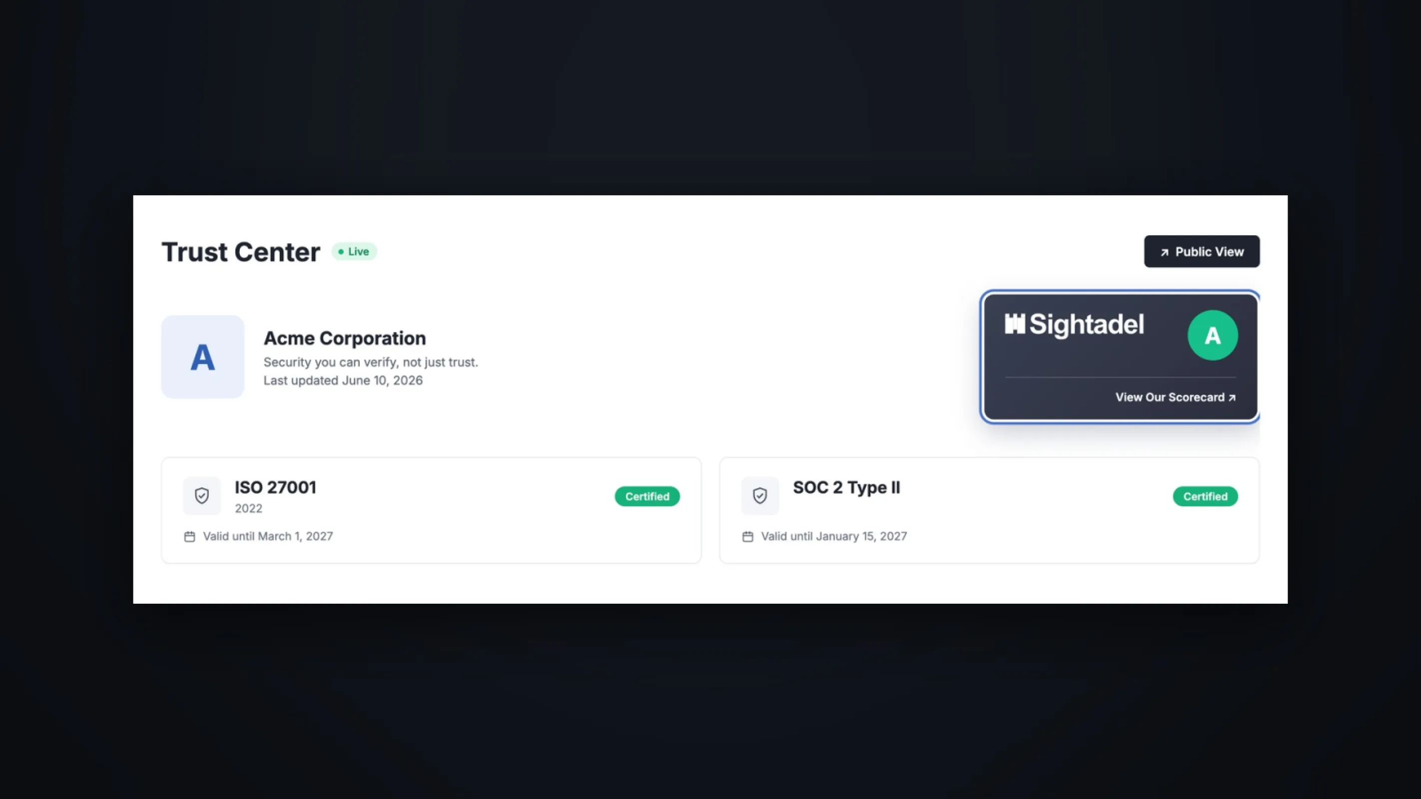 Trust Center: Security You Can Verify, Not Just Trust