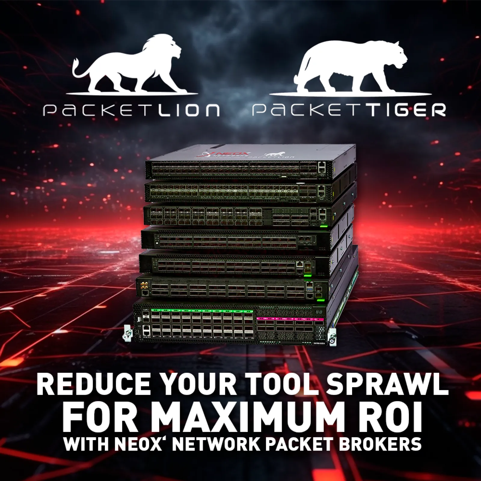 PacketLion & PacketTiger High Performance and High Density Network Packet Broker