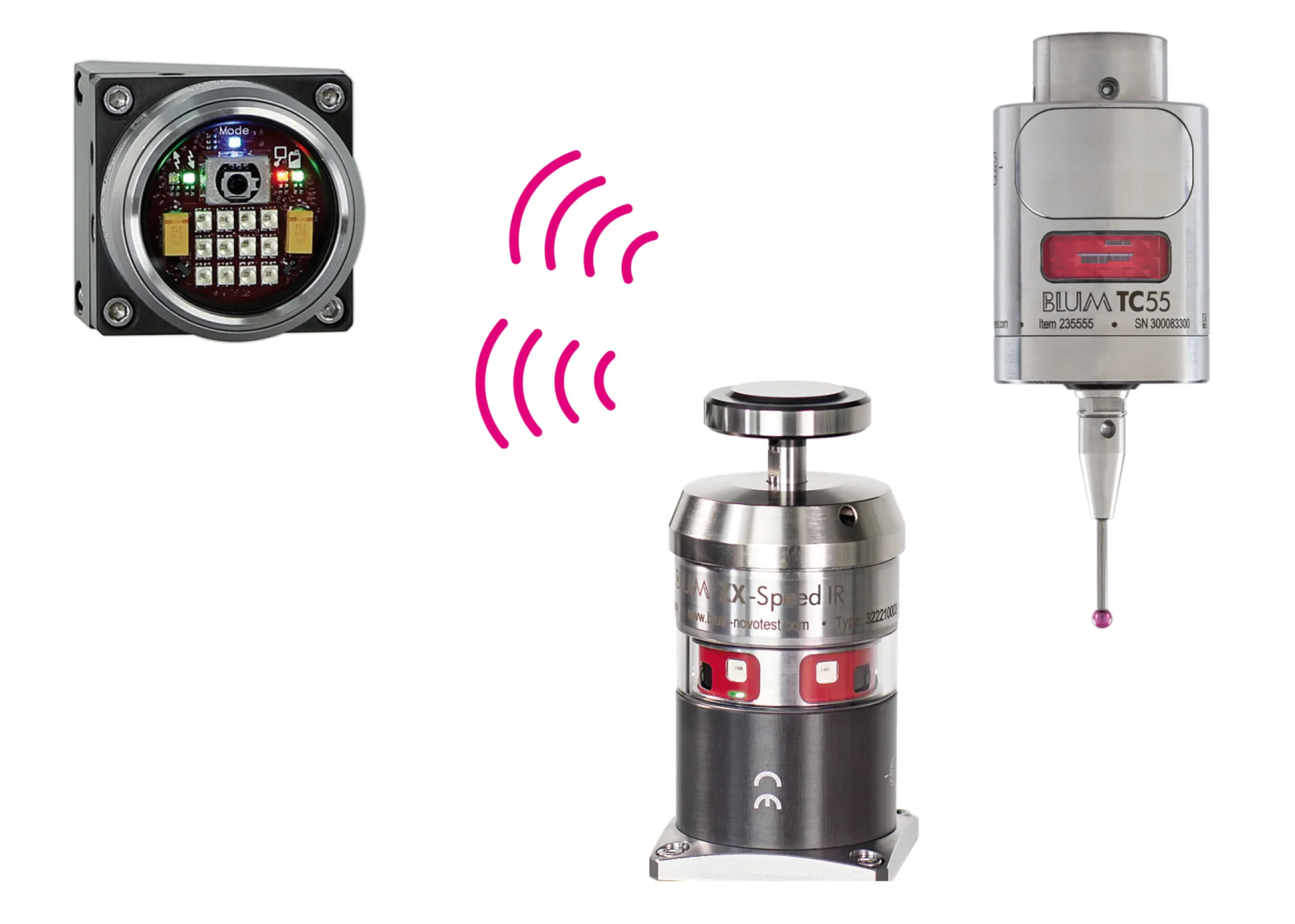 BLUM Touch Probes TC55 DUO with BLUM Tool Setting Probes ZX-Speed IR