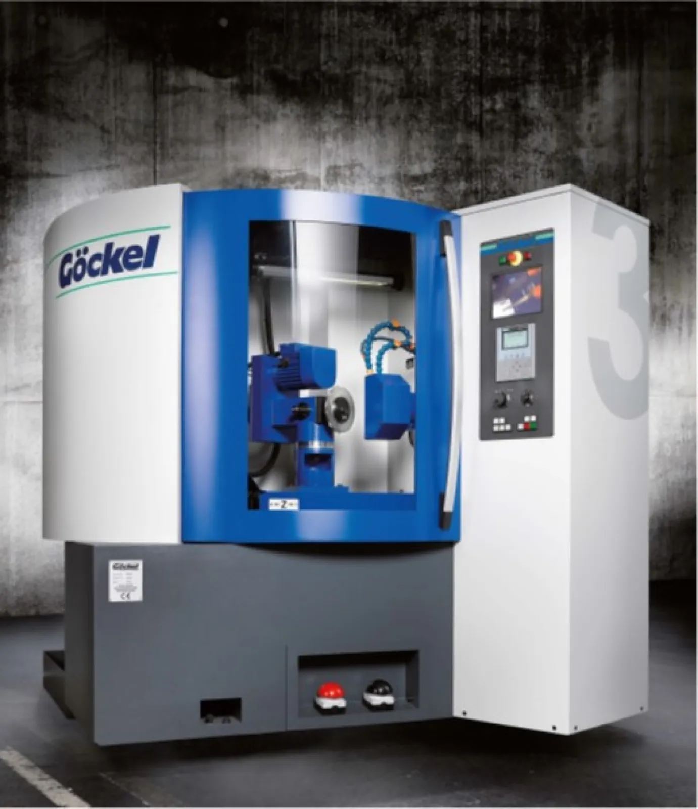Göckel R-Type Grinding solutions for circular knives, cylindrical components and rotary table applications