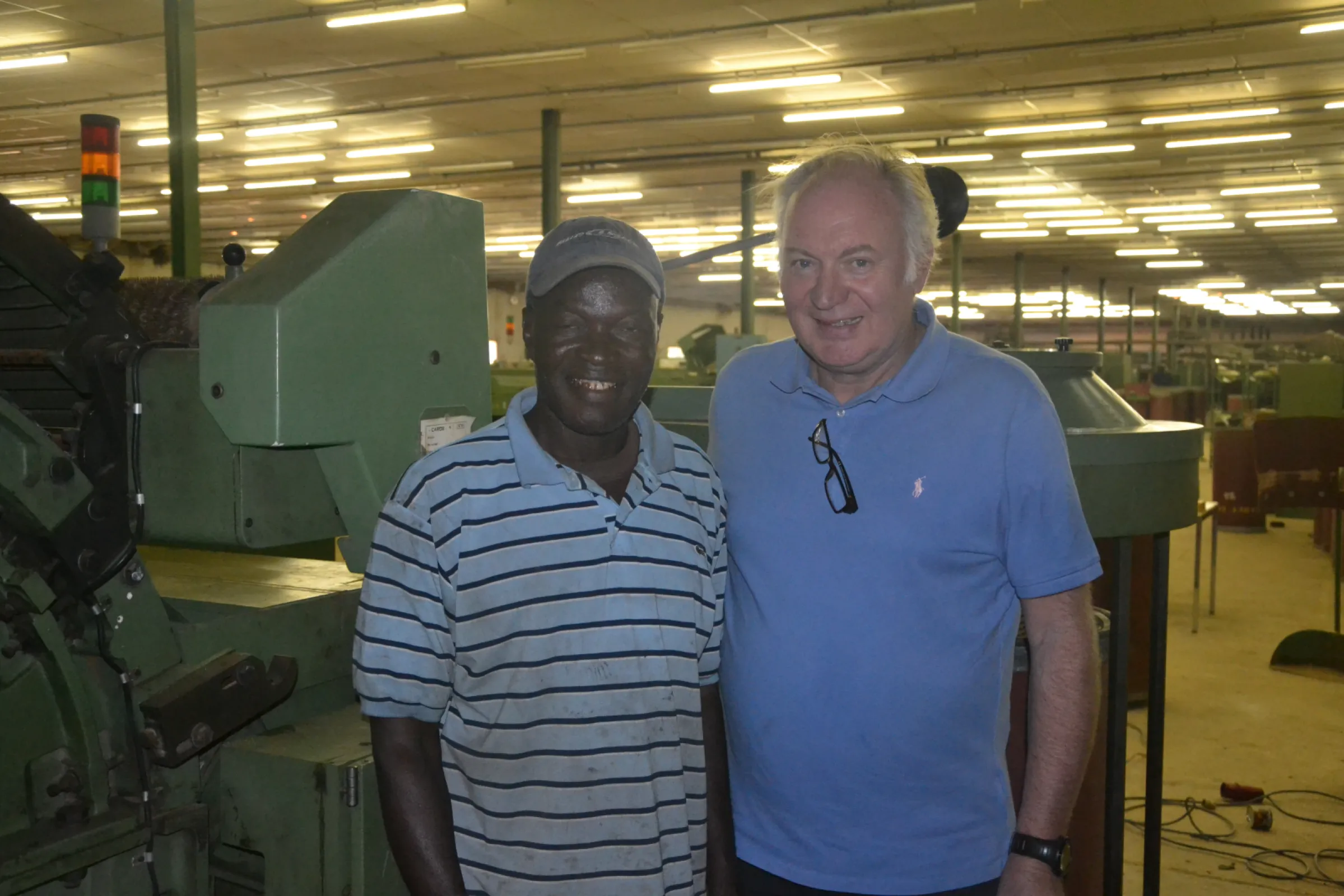Training in the Spinning Mill