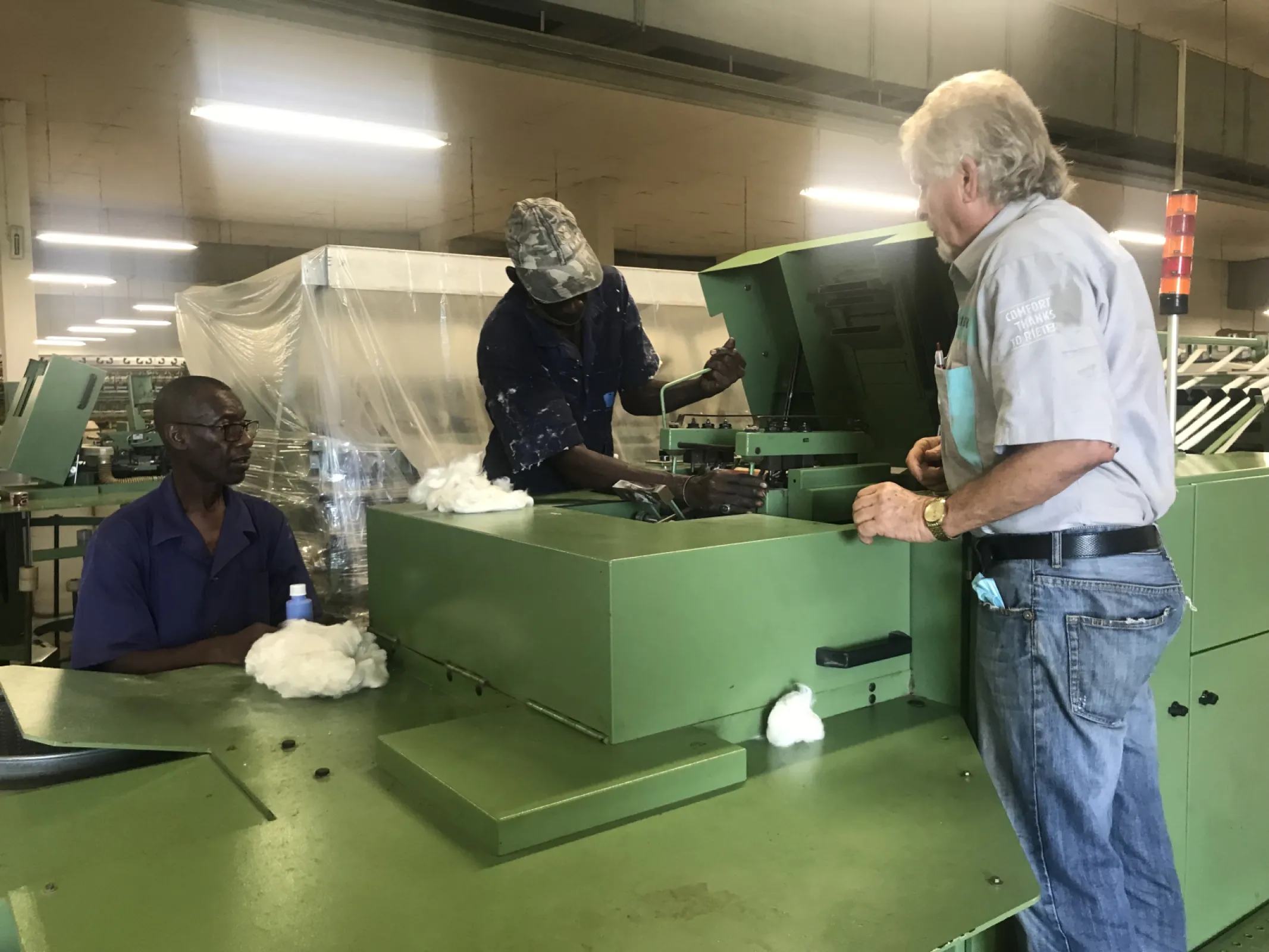 Training on the Machine