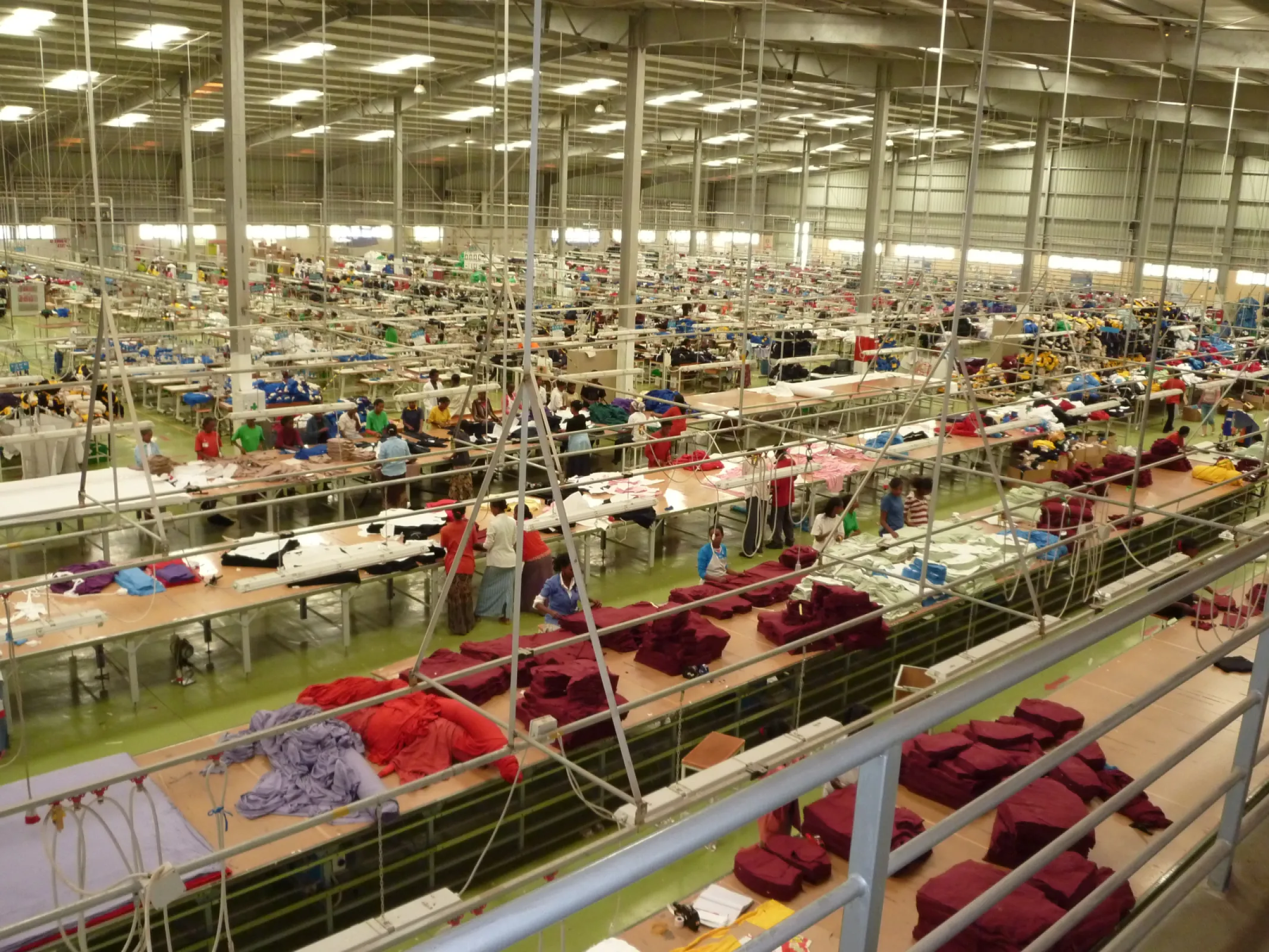 Production Factory for Garments