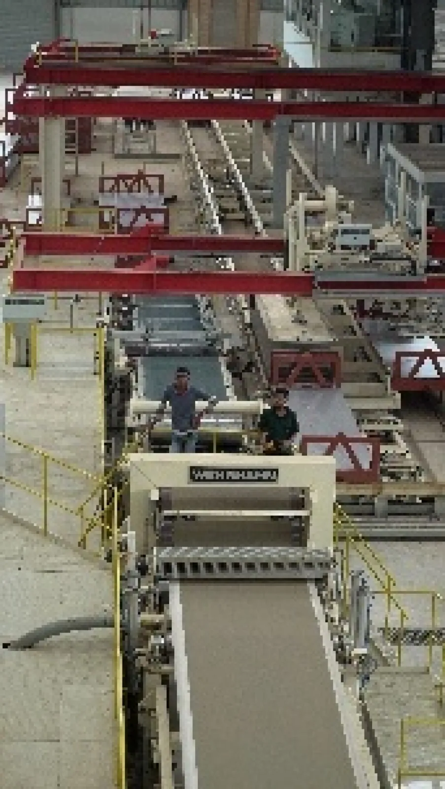 Wehrhahn fibre cement production line: a highly efficient process at all stages of production