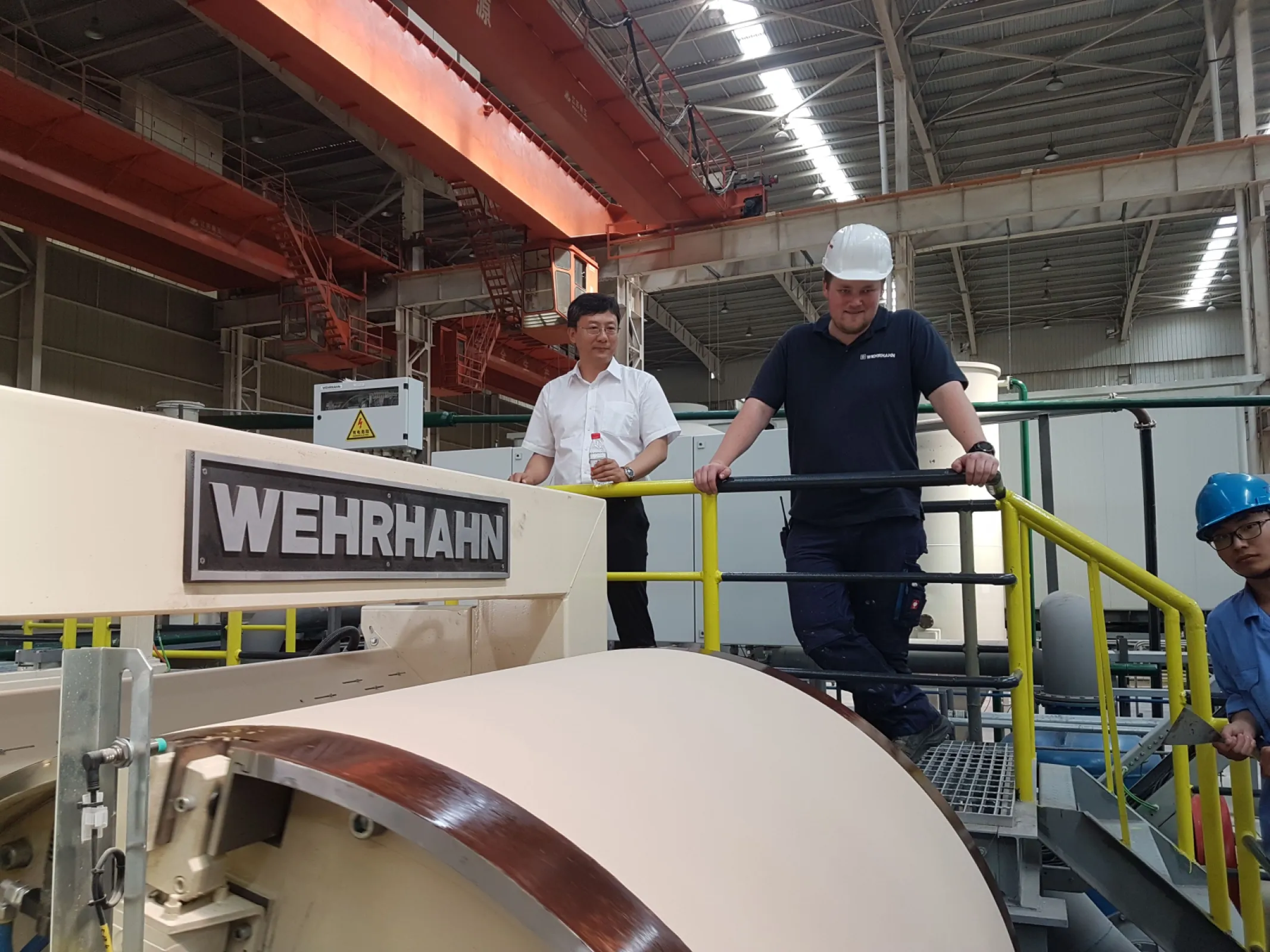 Wehrhahn fibre cement roller