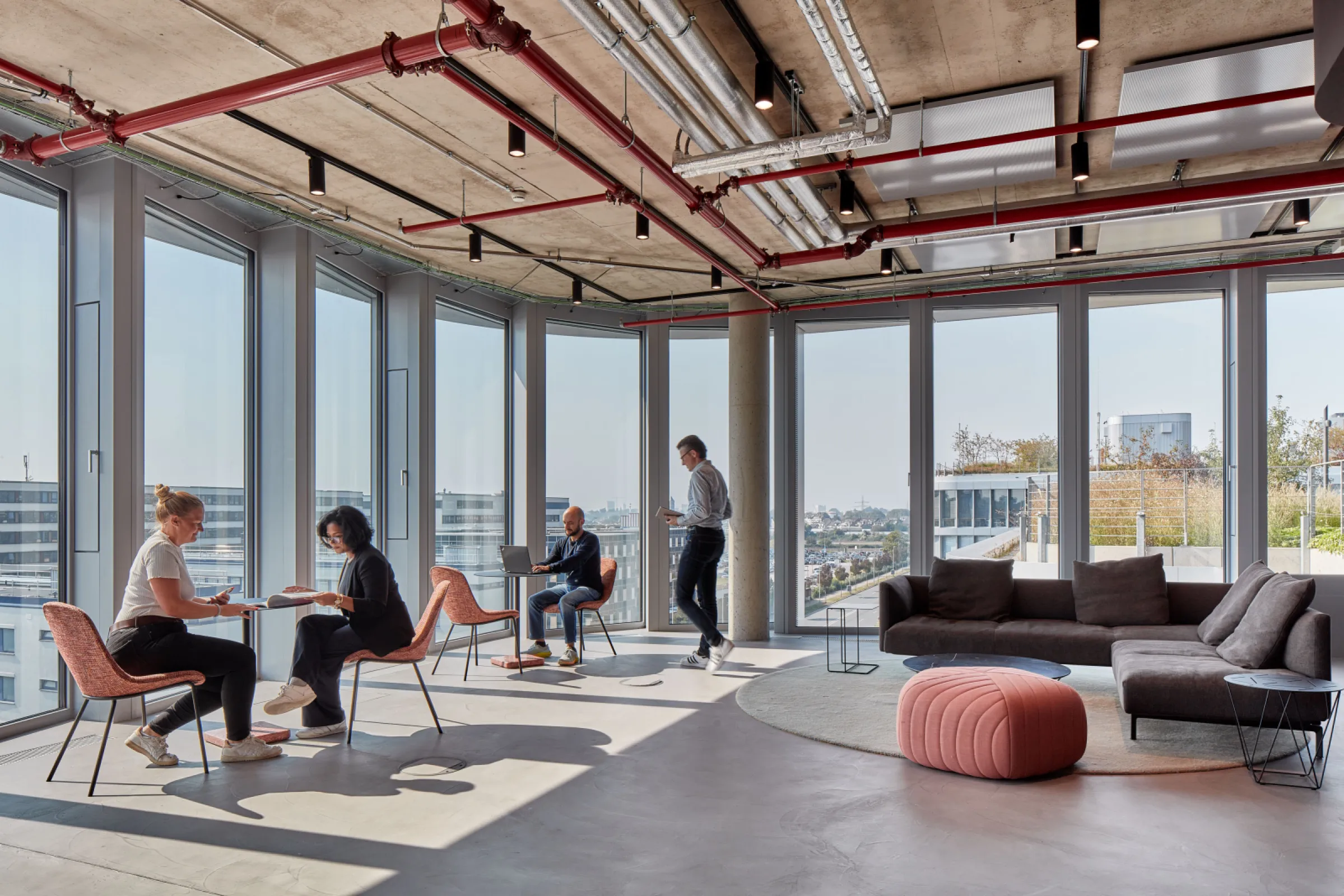 WPP Headquarters on the Mizal Campus in Duesseldorf, Germany