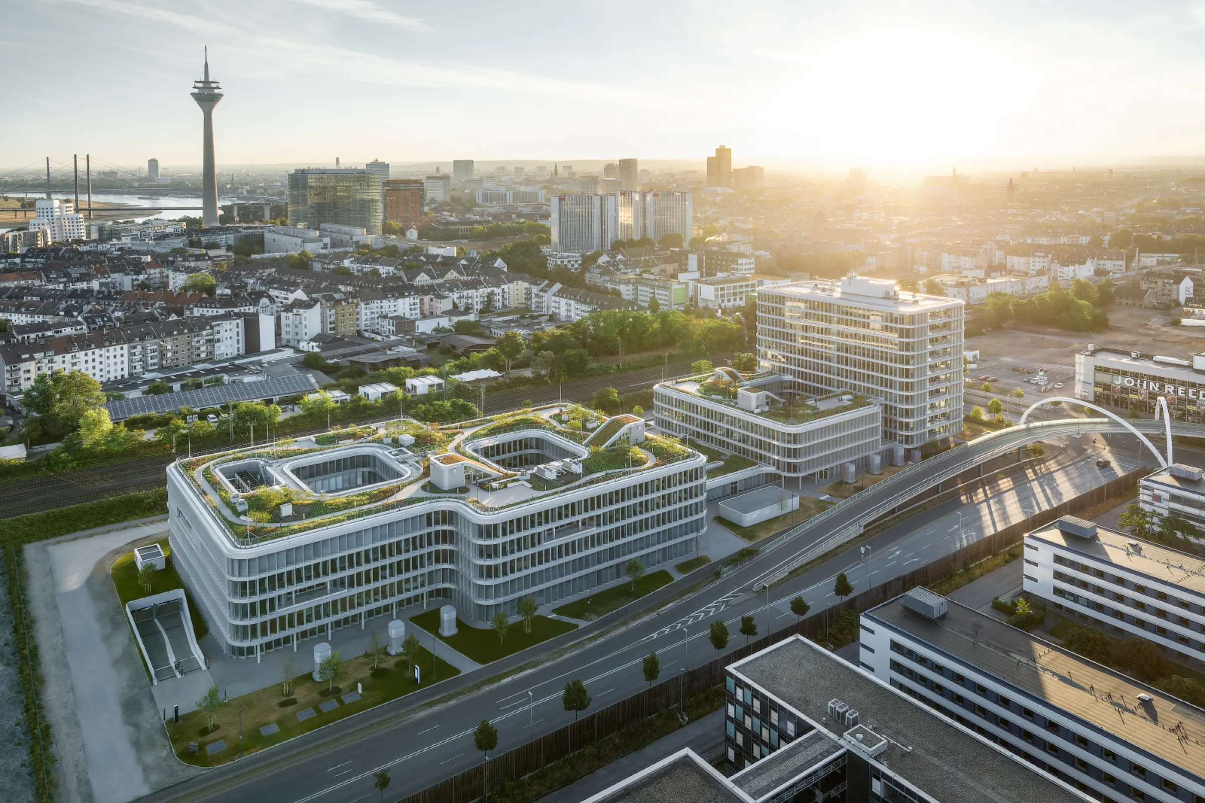 WPP Headquarters on the Mizal campus in Duesseldorf, Germany
