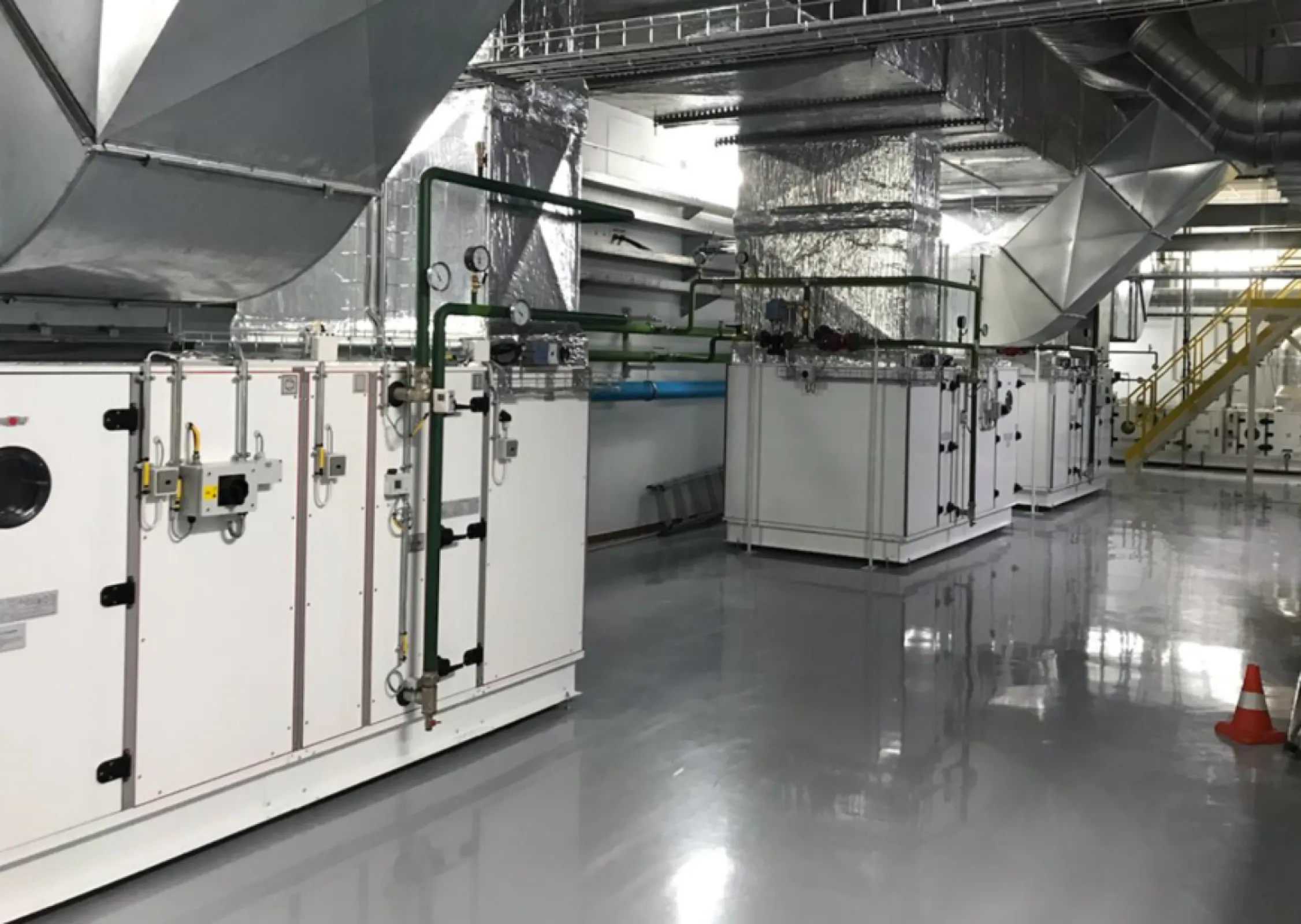 AHU in Hygienic finish for Food & Beverage production