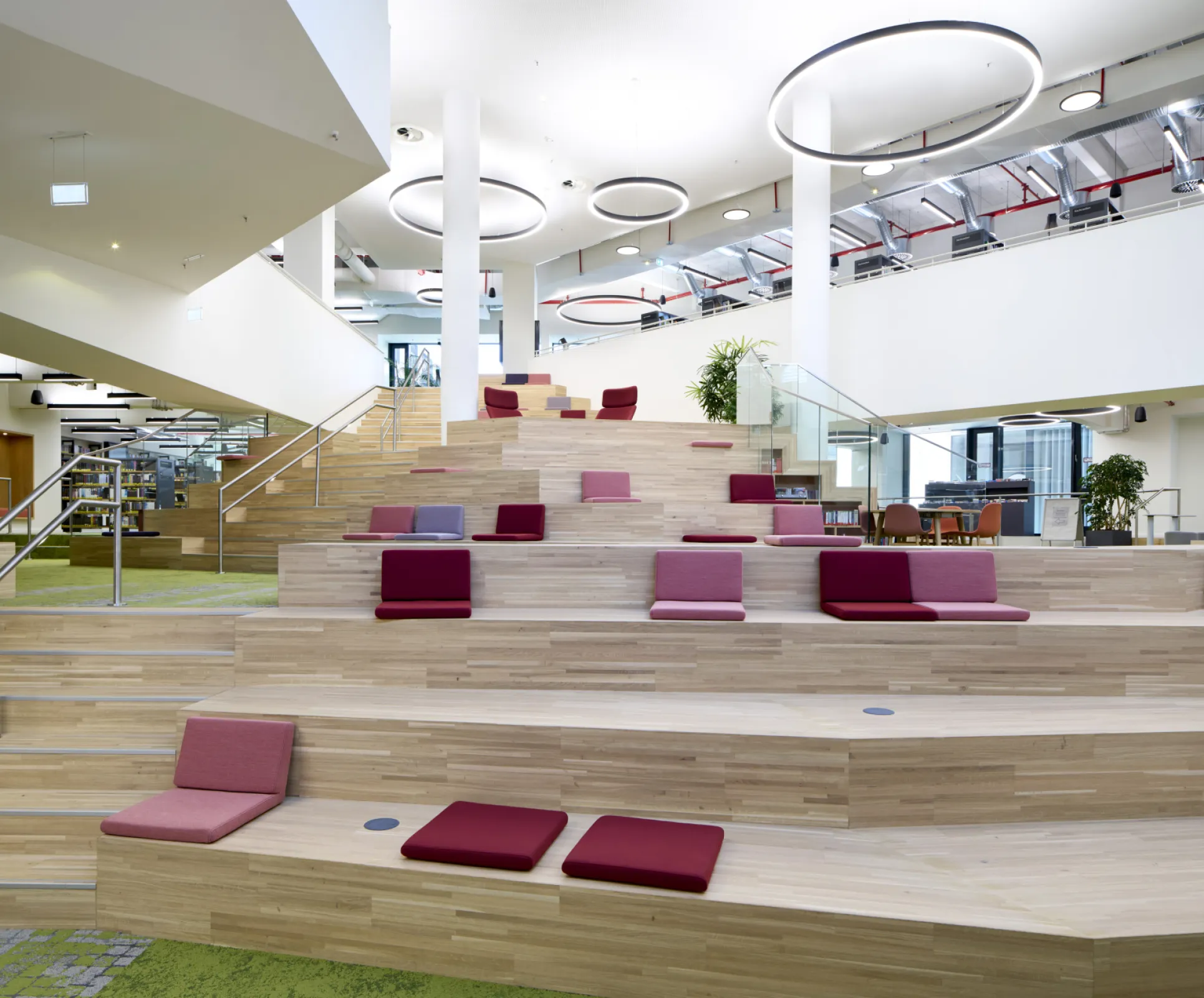 Library Rheine (Modernisation, refurbishment and extension of the Town Hall complex and the municipal library)   © Nils Koenning
