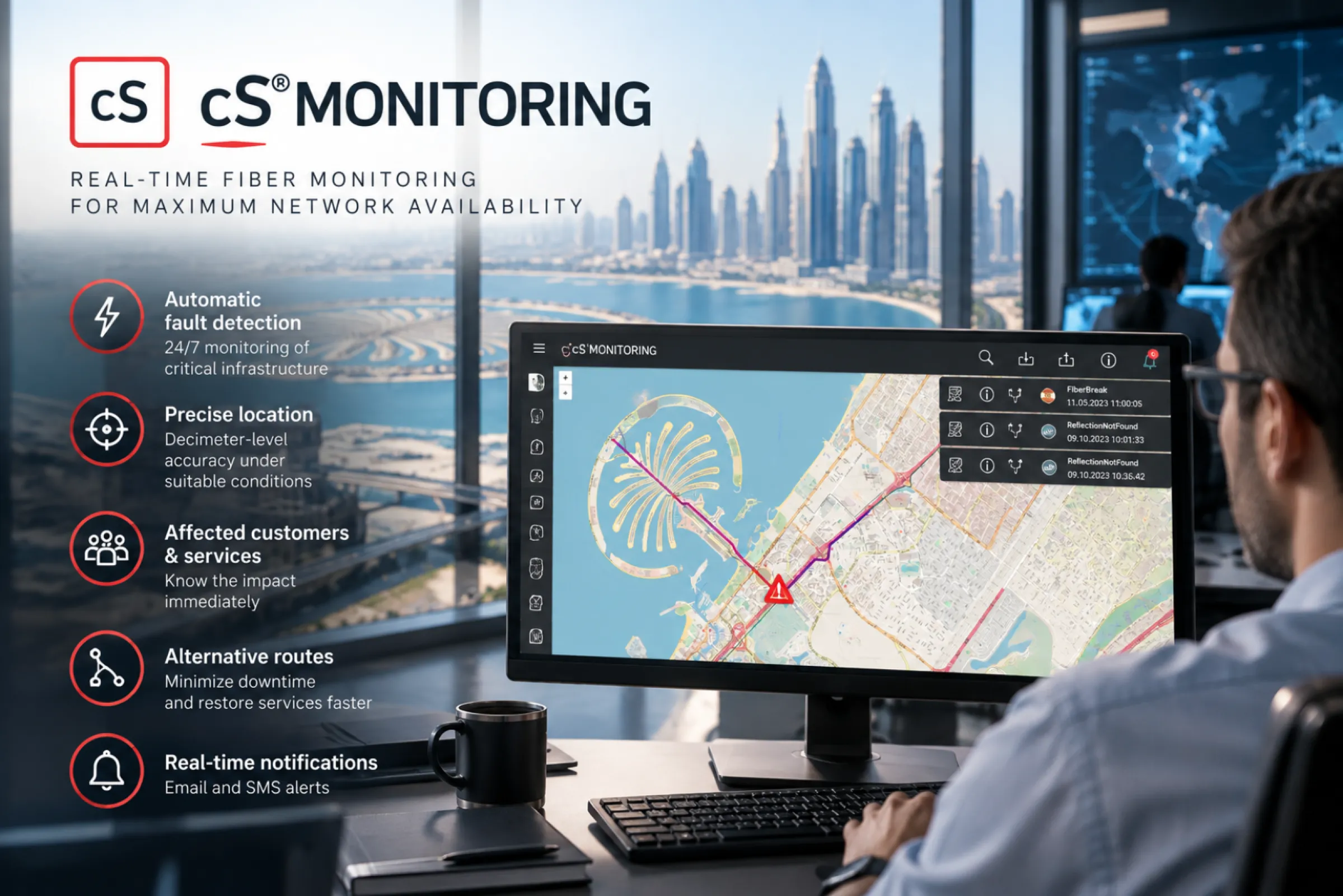 cSmonitoring - the fiber monitoring solution