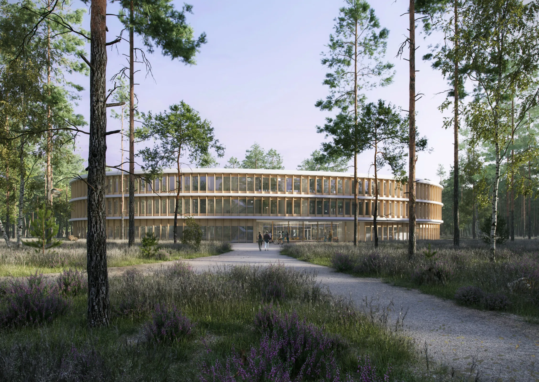 Highway administration building, Stolpe, Germany /©Gerber Architekten