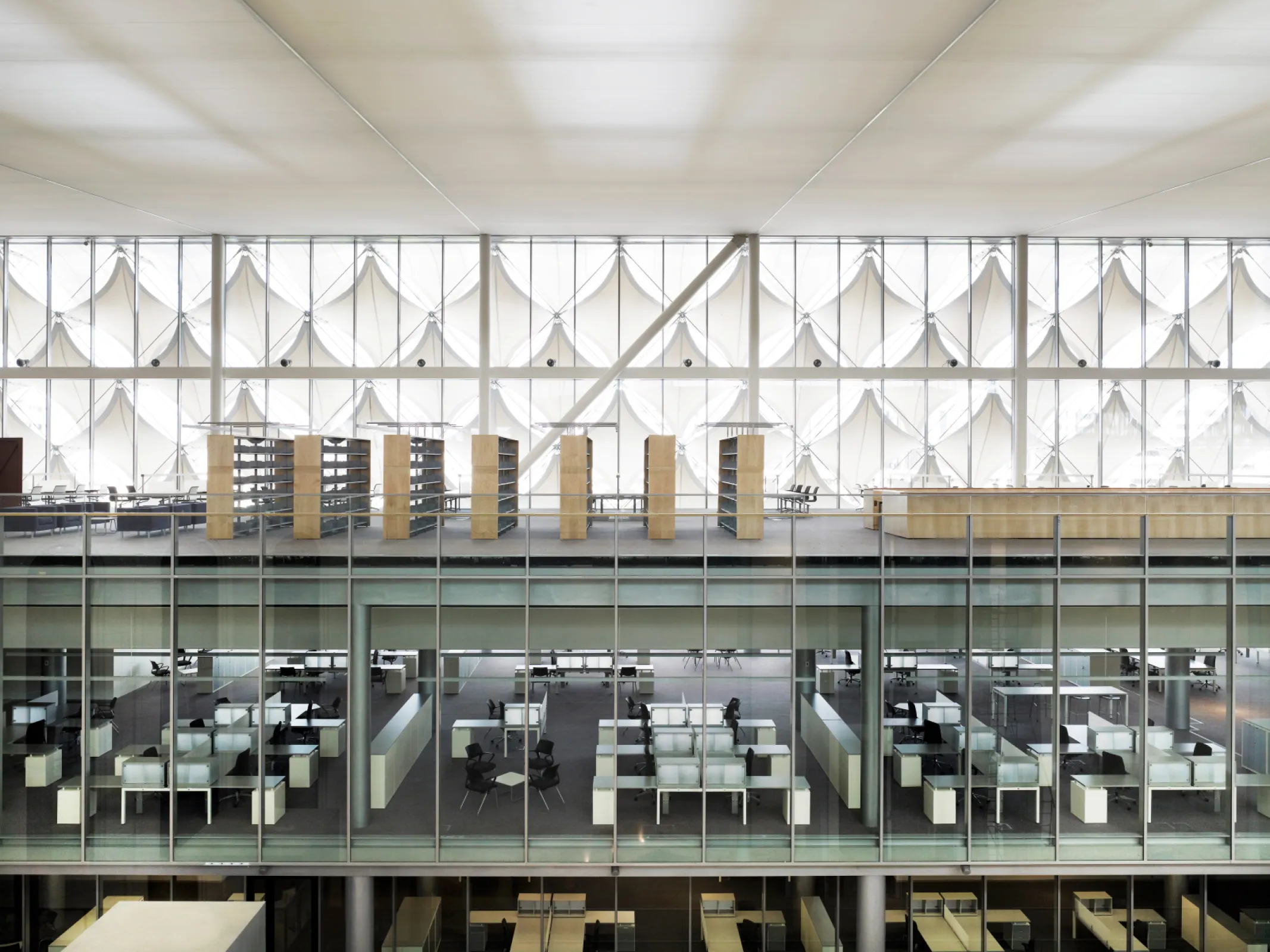 King Fahad National Library, Riyadh, Saudi Arabia / ©Christian Richters