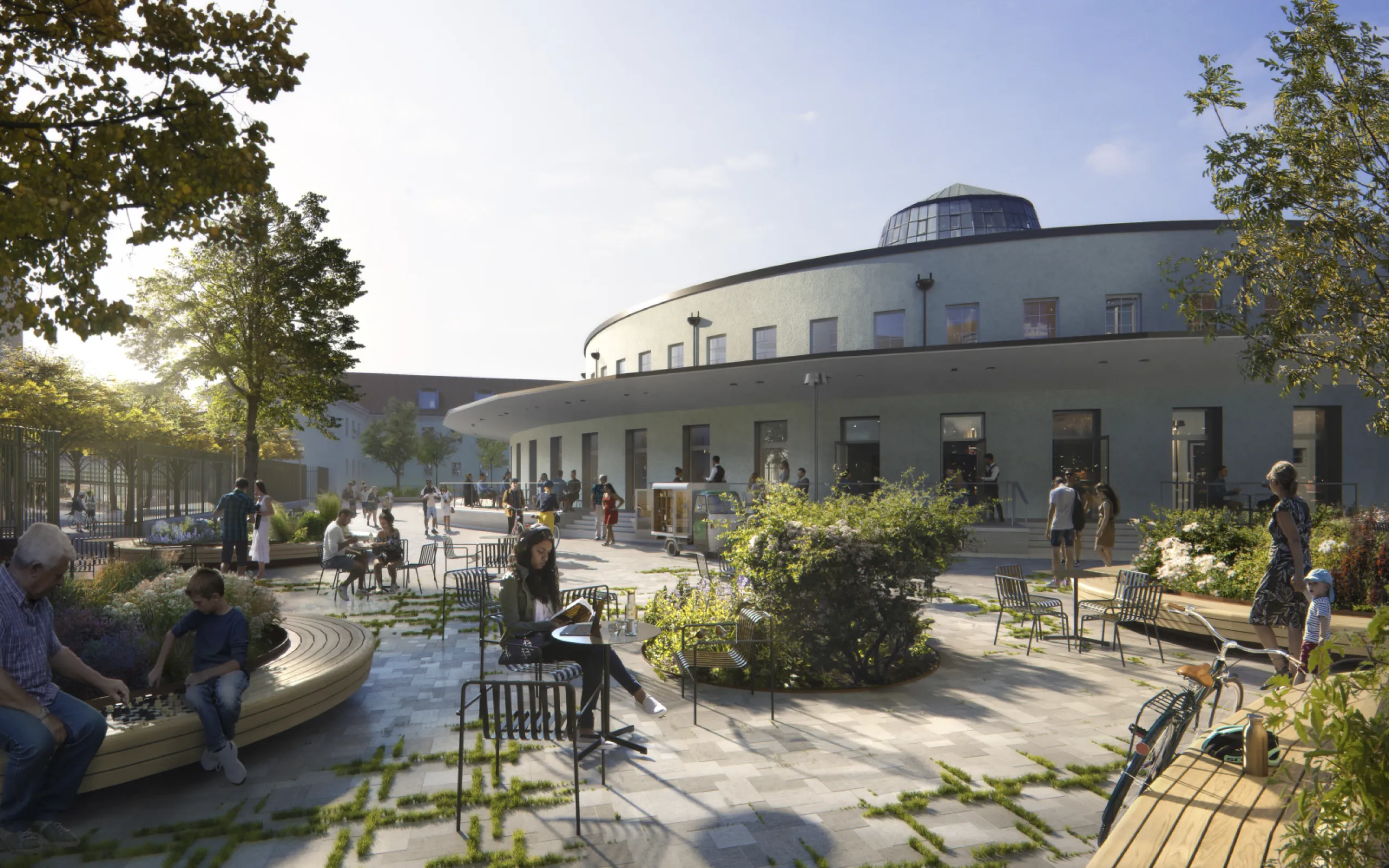Our current projet in München, Germany - the new google-campus in collaboaration with Woods-Bagot, London