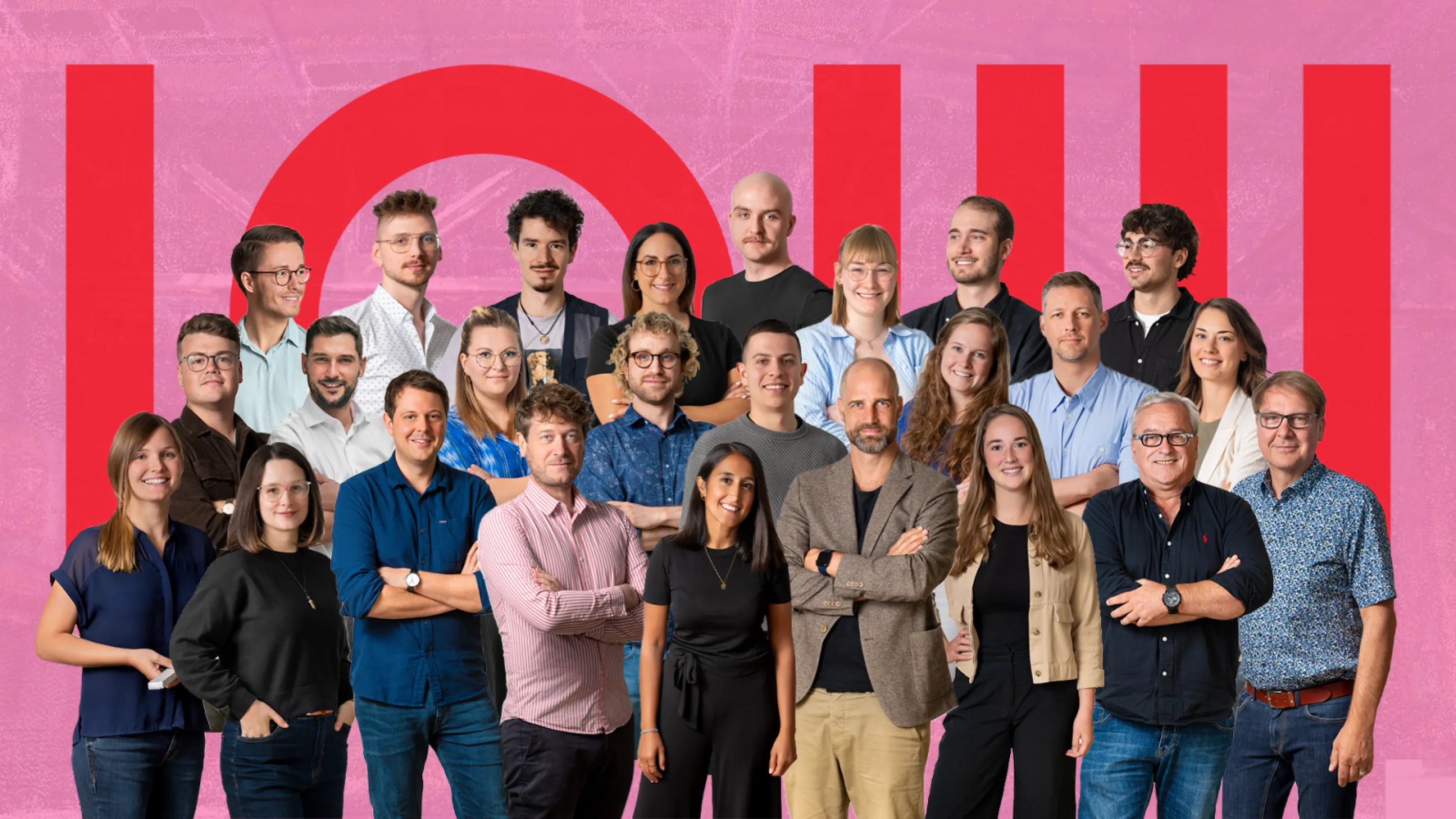 The JOHNNY crew - best team in the world!