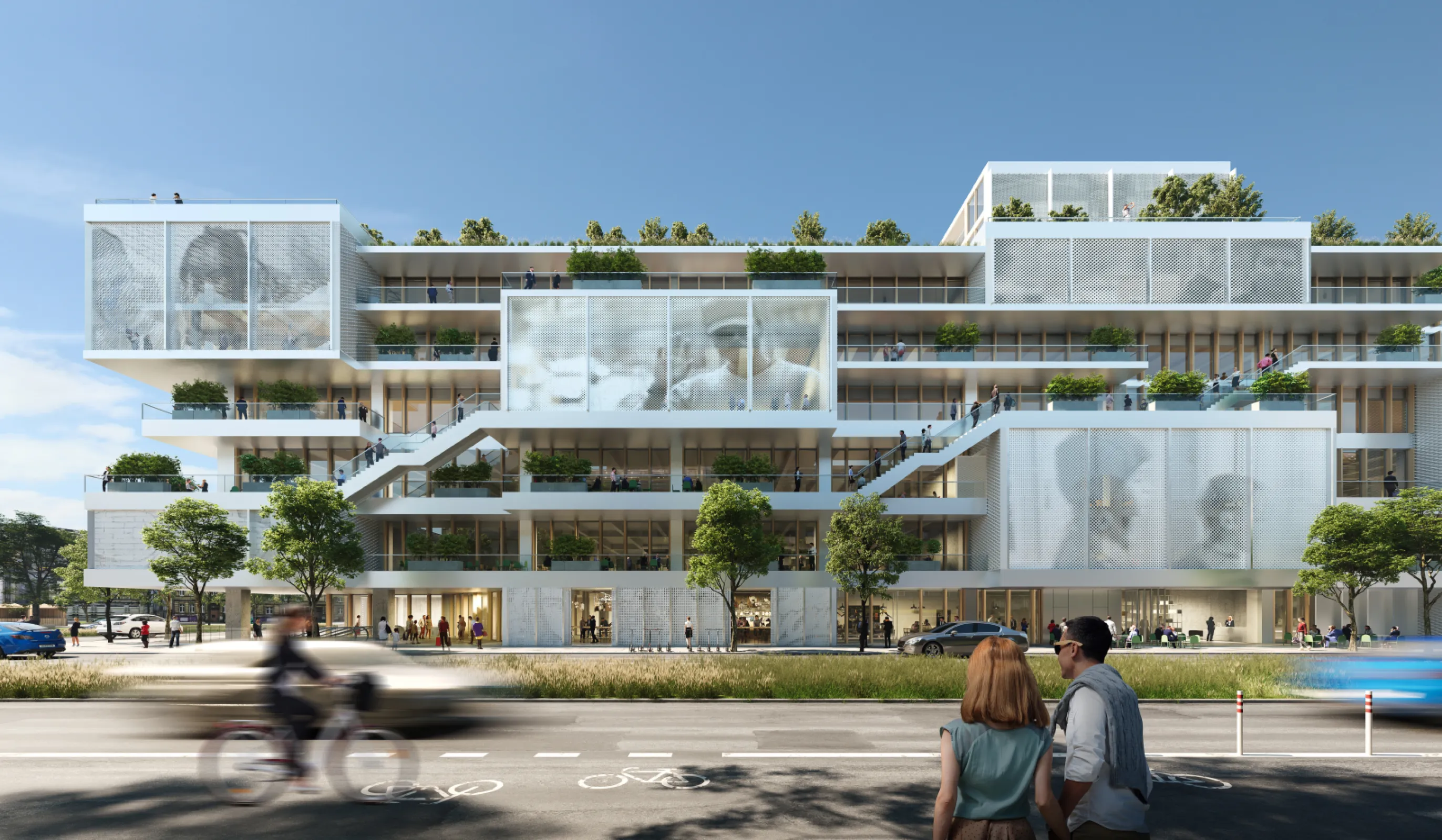 M25 DEPARTMENT STORE - Adaptive Re Use and Public Facade