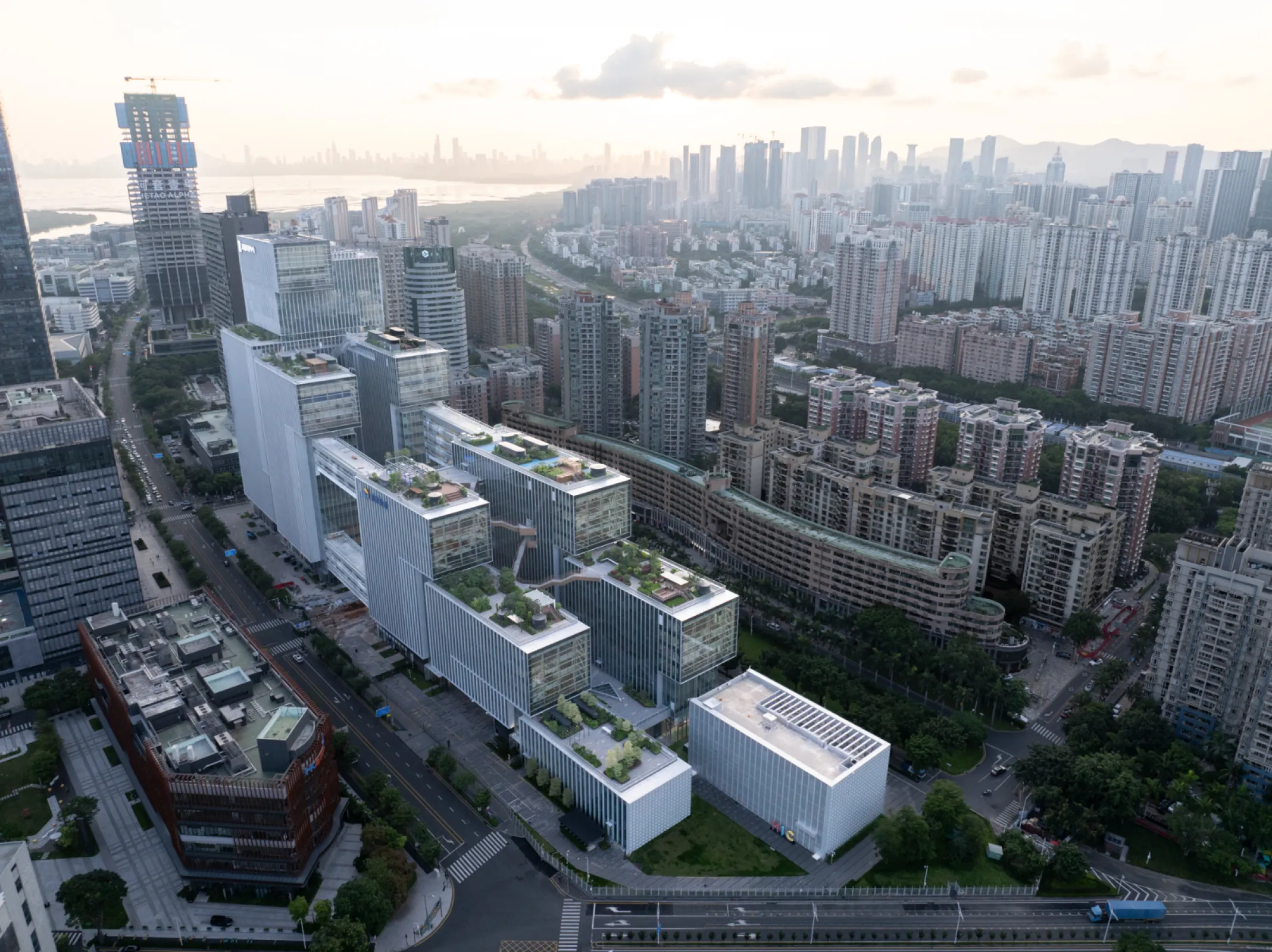 Hetao Innovation Center Shenzhen (China) © schneider+schumacher Hetao Innovation Center Shenzhen (China) © schneider+schumacher