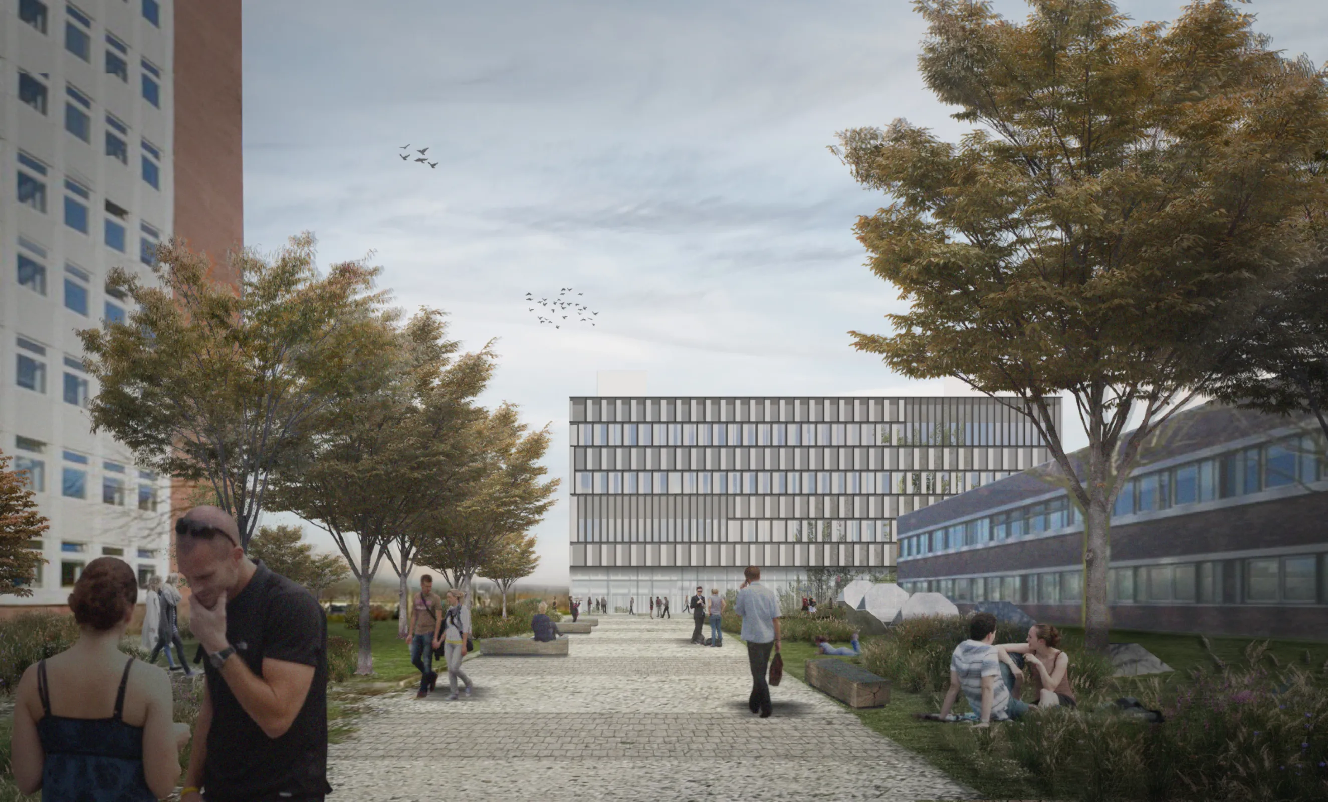 Library Learning Center, University of Applied Sciences, Kiel