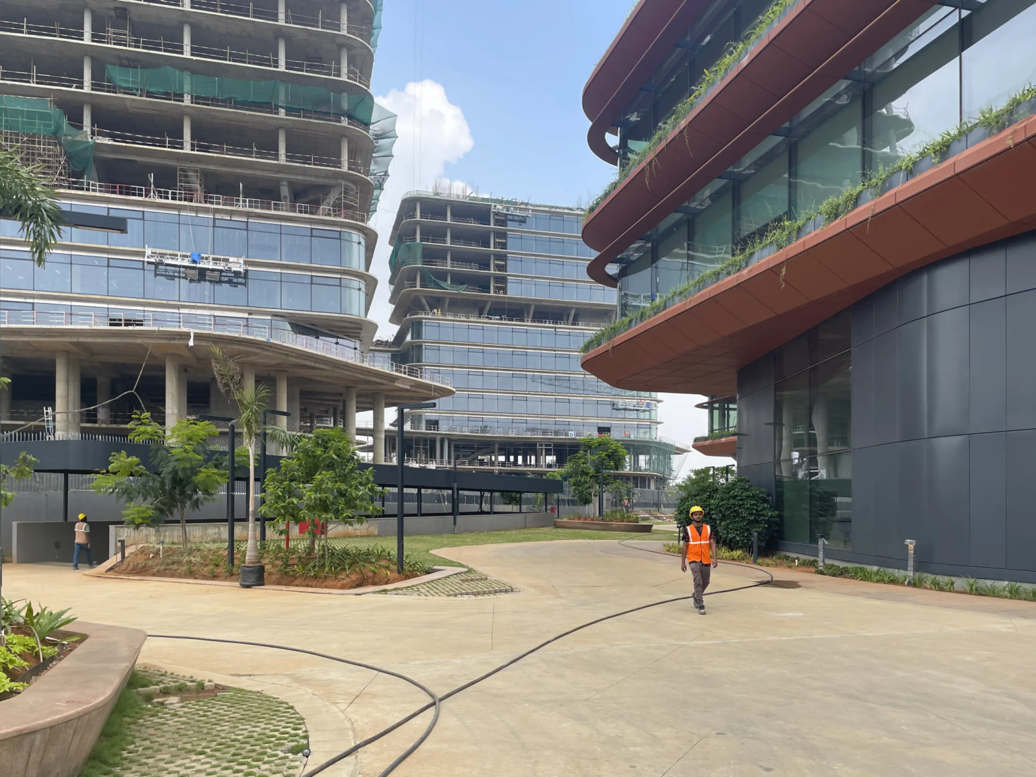 Construction site (09/2026) of Siemens Healthineers Global Innovation Center, Bengaluru, India