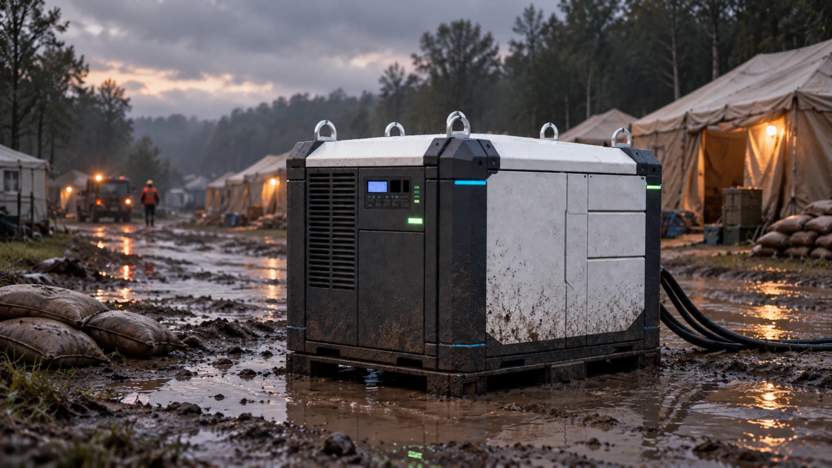 Reliable power supply in demanding emergency environments.