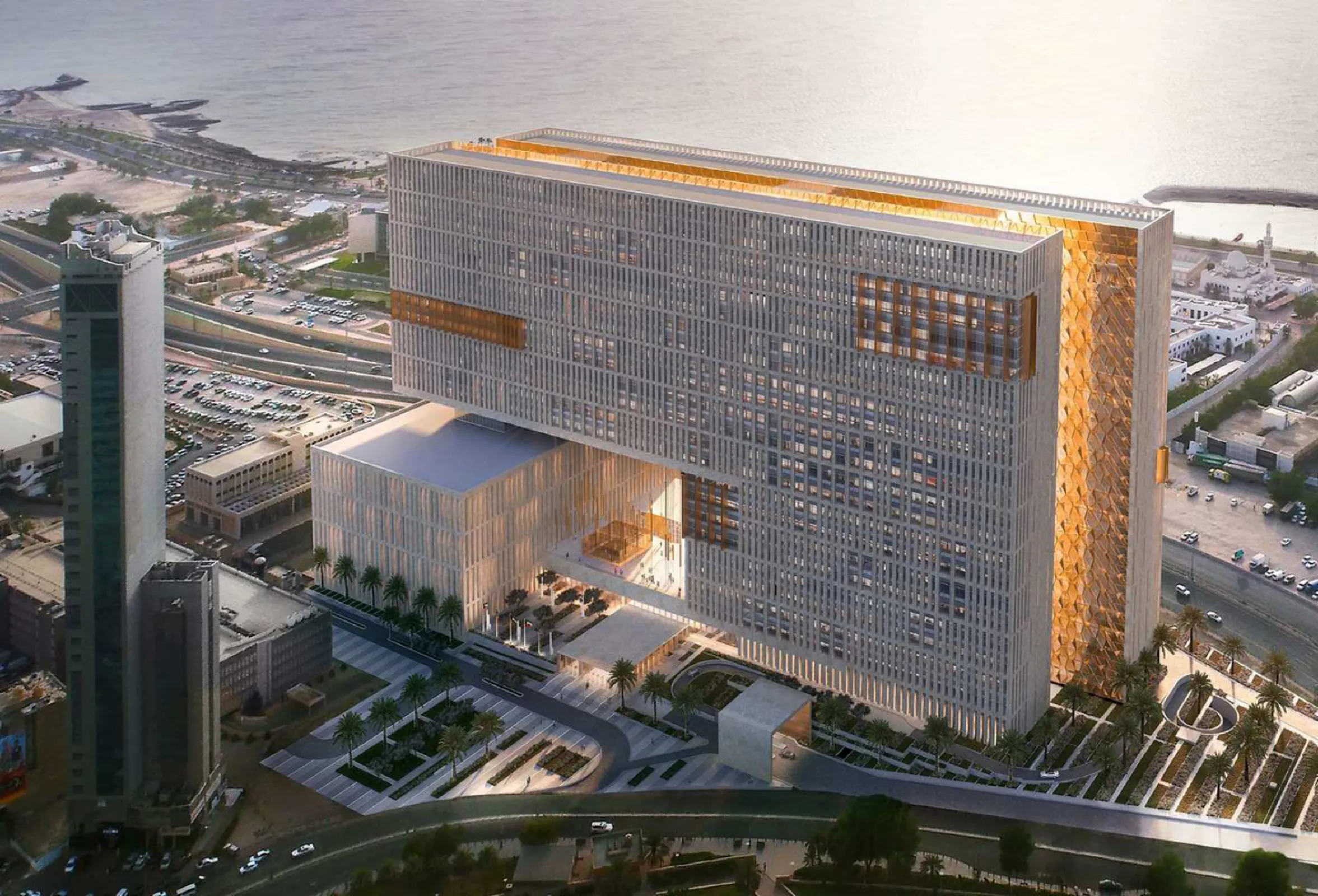 New Palace of Justice, Kuwait City | Architecture: PACE | © PACE