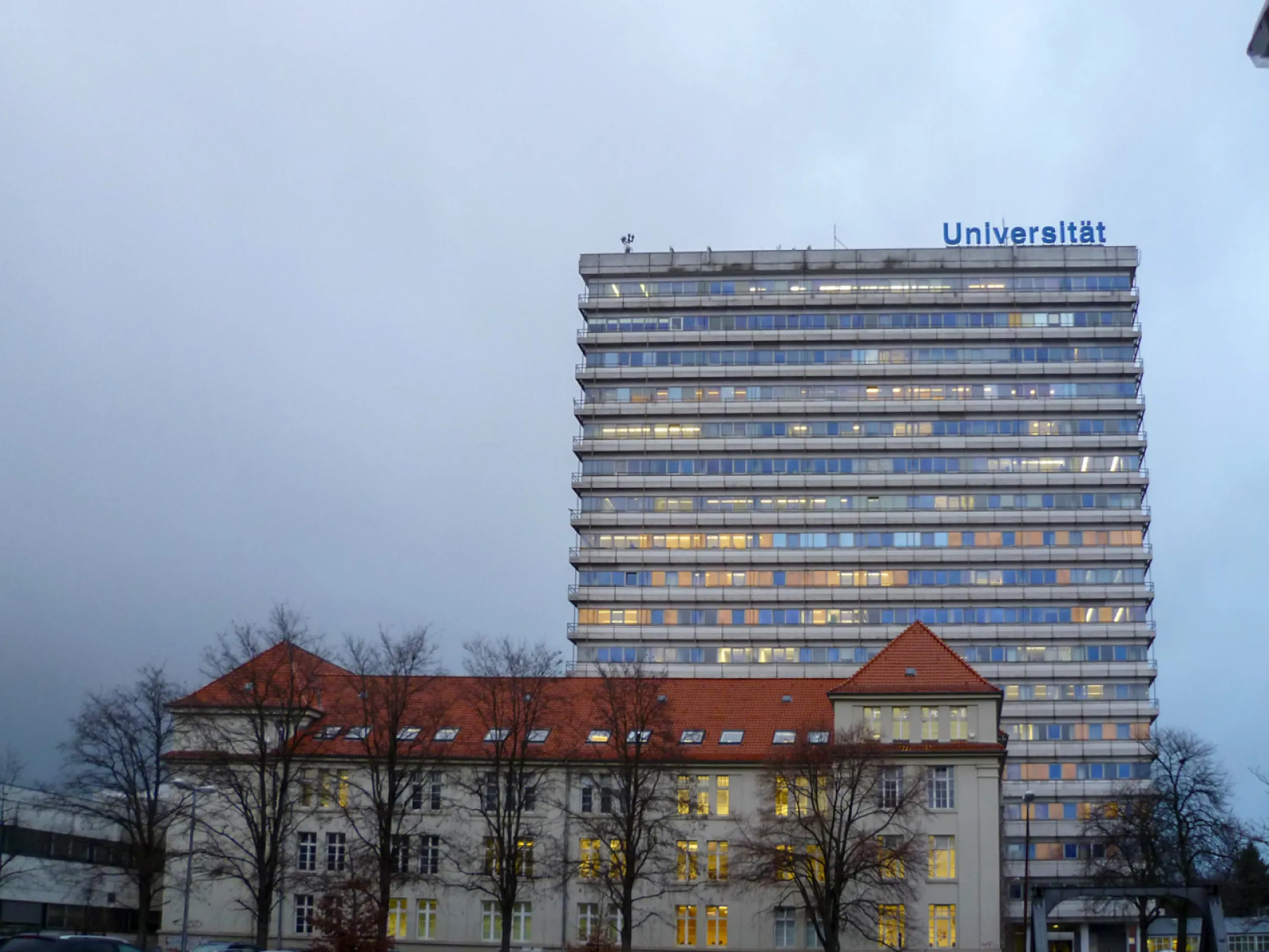 Leibniz University, Hanover - before refurbishment | Architecture (refurbishment): Max Dudler | © Trax reloaded, CC BY-SA 3.0