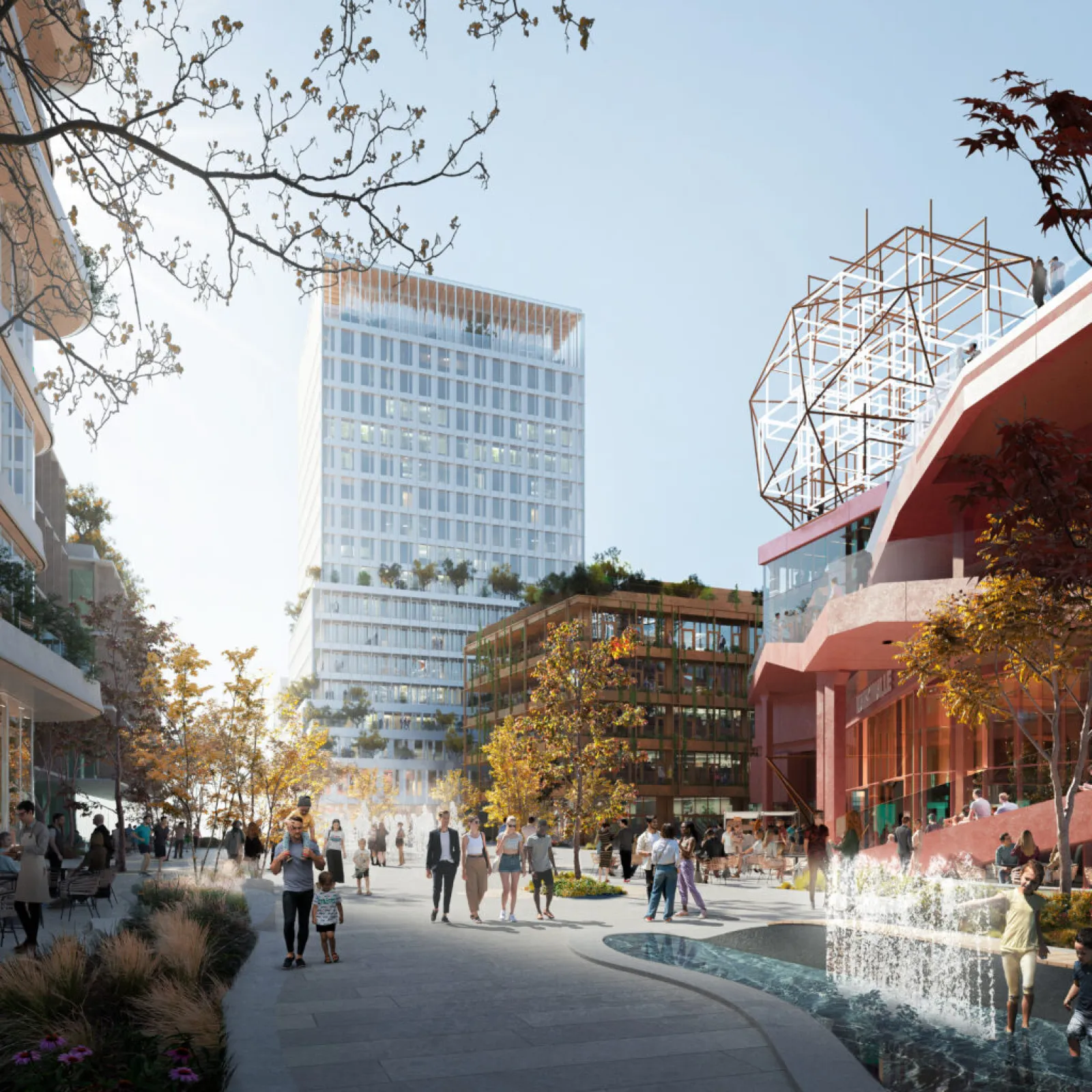 Sugar Valley, Munich | Architecture: COBE © Salvis Consulting AG/ COBE