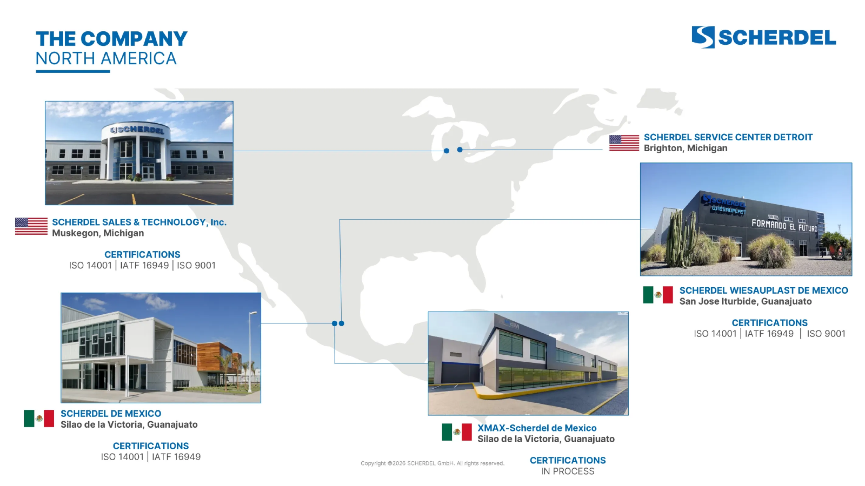 North America Footprint