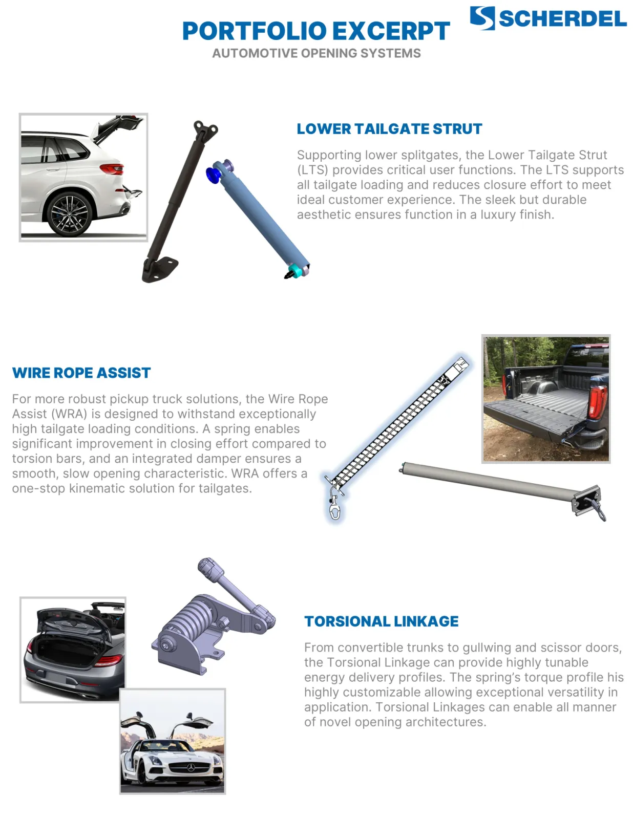 Opening systems