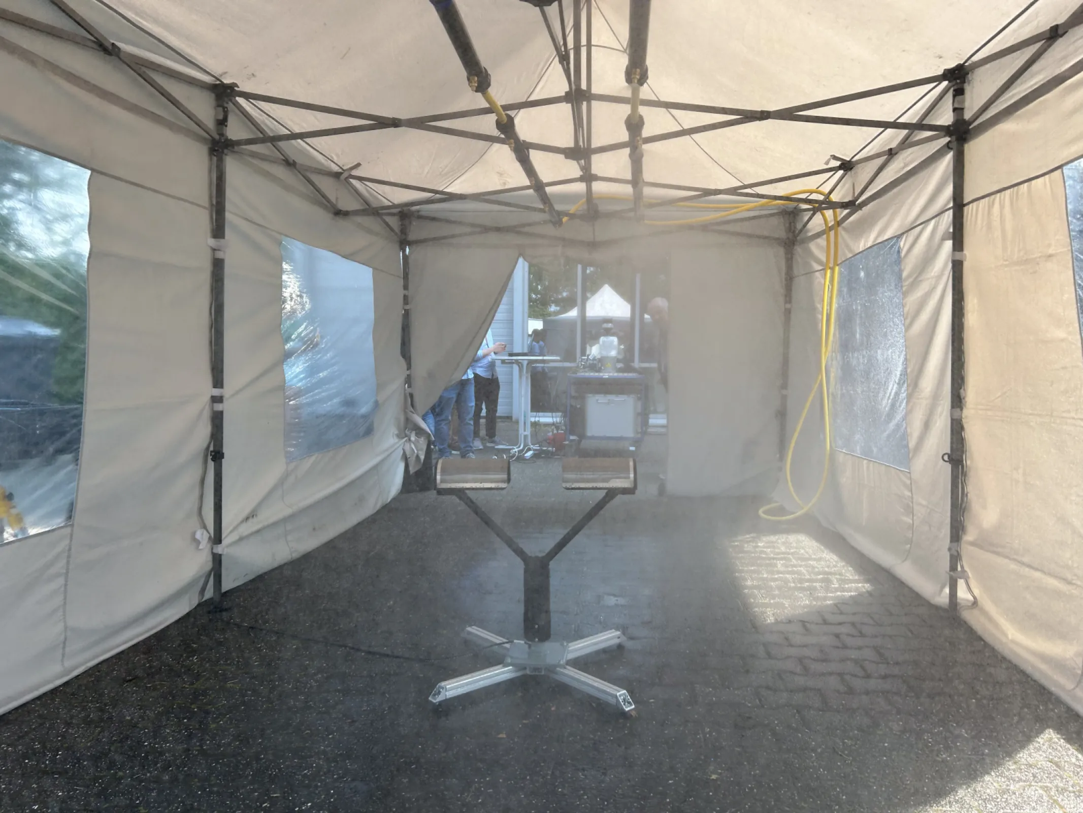 Sensor Testing under Adverse Conditions (rain)