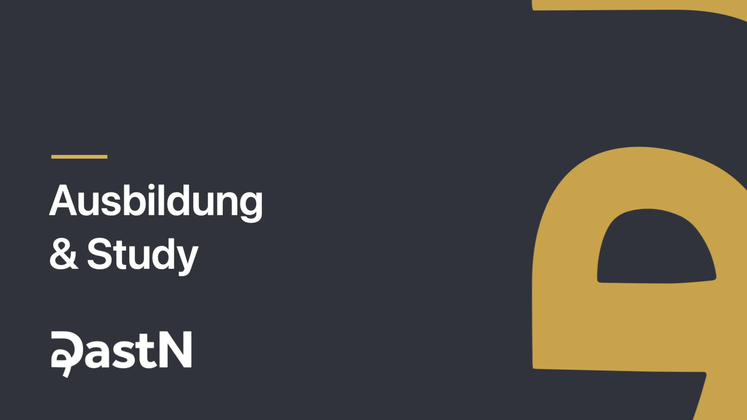Vocational Training (Ausbildung) & Study – DastN GmbH