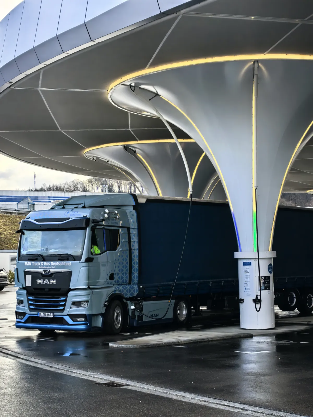 Chargers fitting all demands in public environment - truck, bus, car, motorcycle