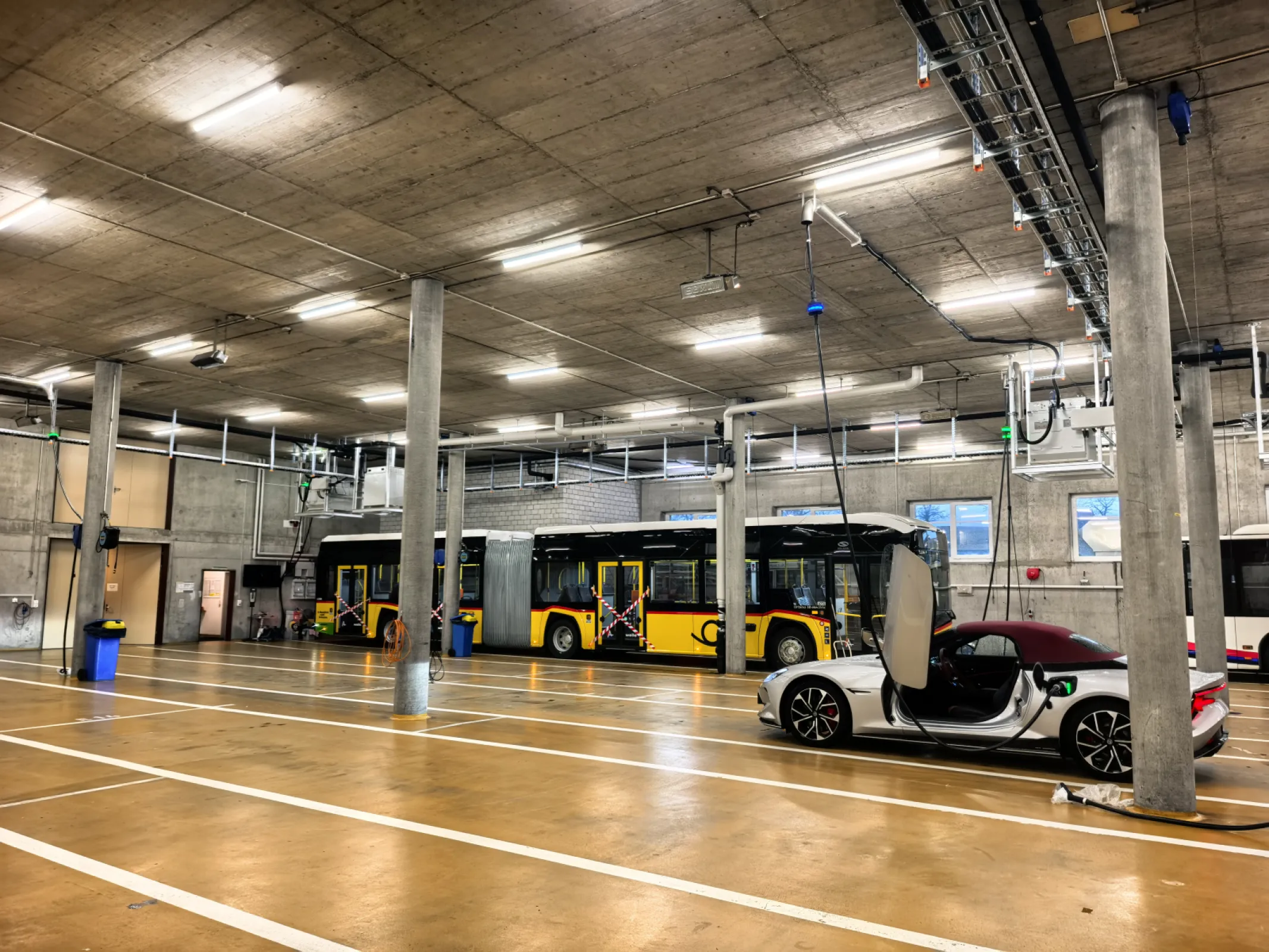 Have you ever never seen a 12MW charging grid installation in a depot - DC grid, the freedom of power allocation